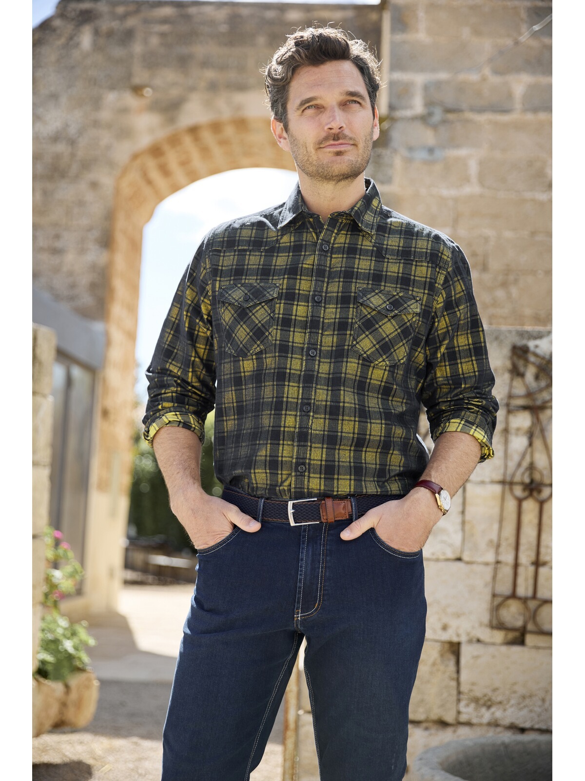 Thumbnail - Babista Karohemd "Cordhemd ELMOSSI" 1 Stk.