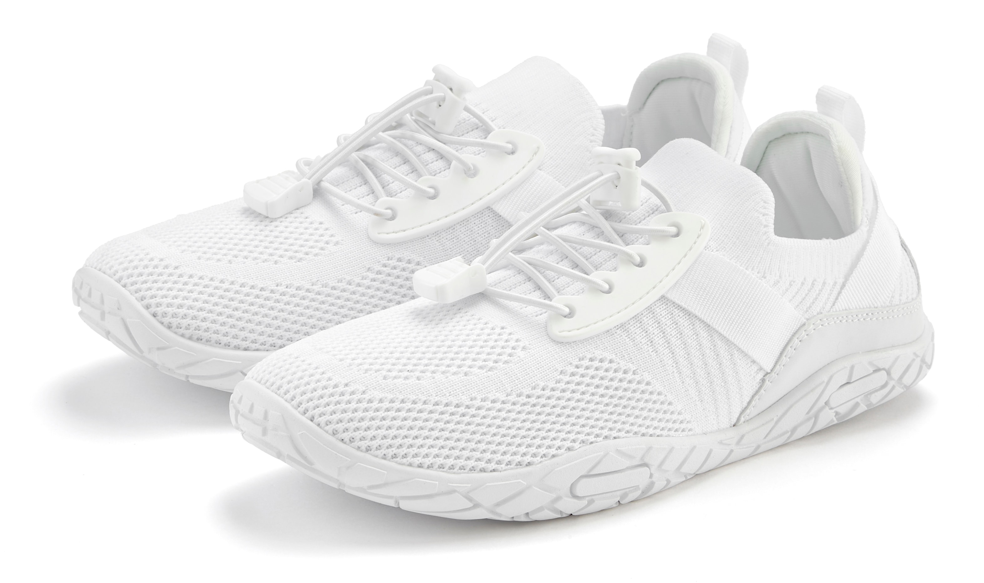 LASCANA Sneaker "Slip-On-Sneaker, Sommer Sneaker," Freizeitschuh, Halbschuh superleicht, flache flexible Sohle VEGAN