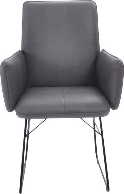 K+W Komfort & Wohnen Armlehnstuhl () 1 Stk. Leder CLOUD Drahtkufengestell i günstig online kaufen