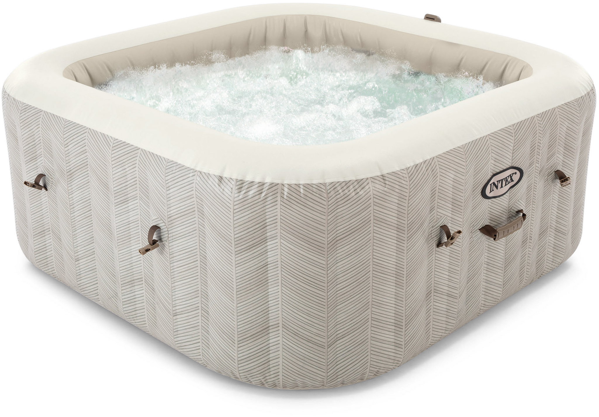 Intex Whirlpool ""PureSpa Chevron Deluxe"", braun, in verschiedenen Größen günstig online kaufen