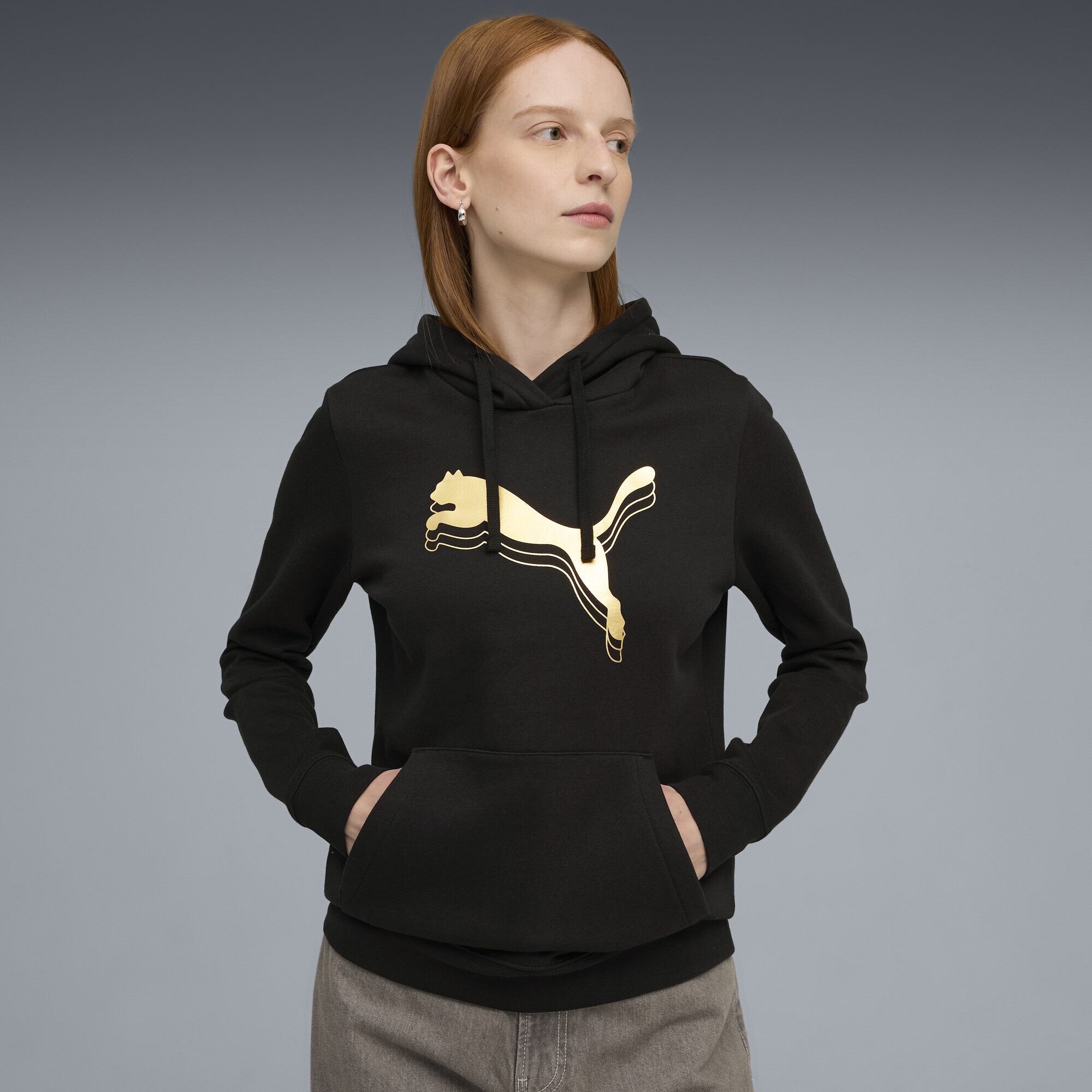 PUMA Hoodie »ESS METALLIC Hoodie Damen«