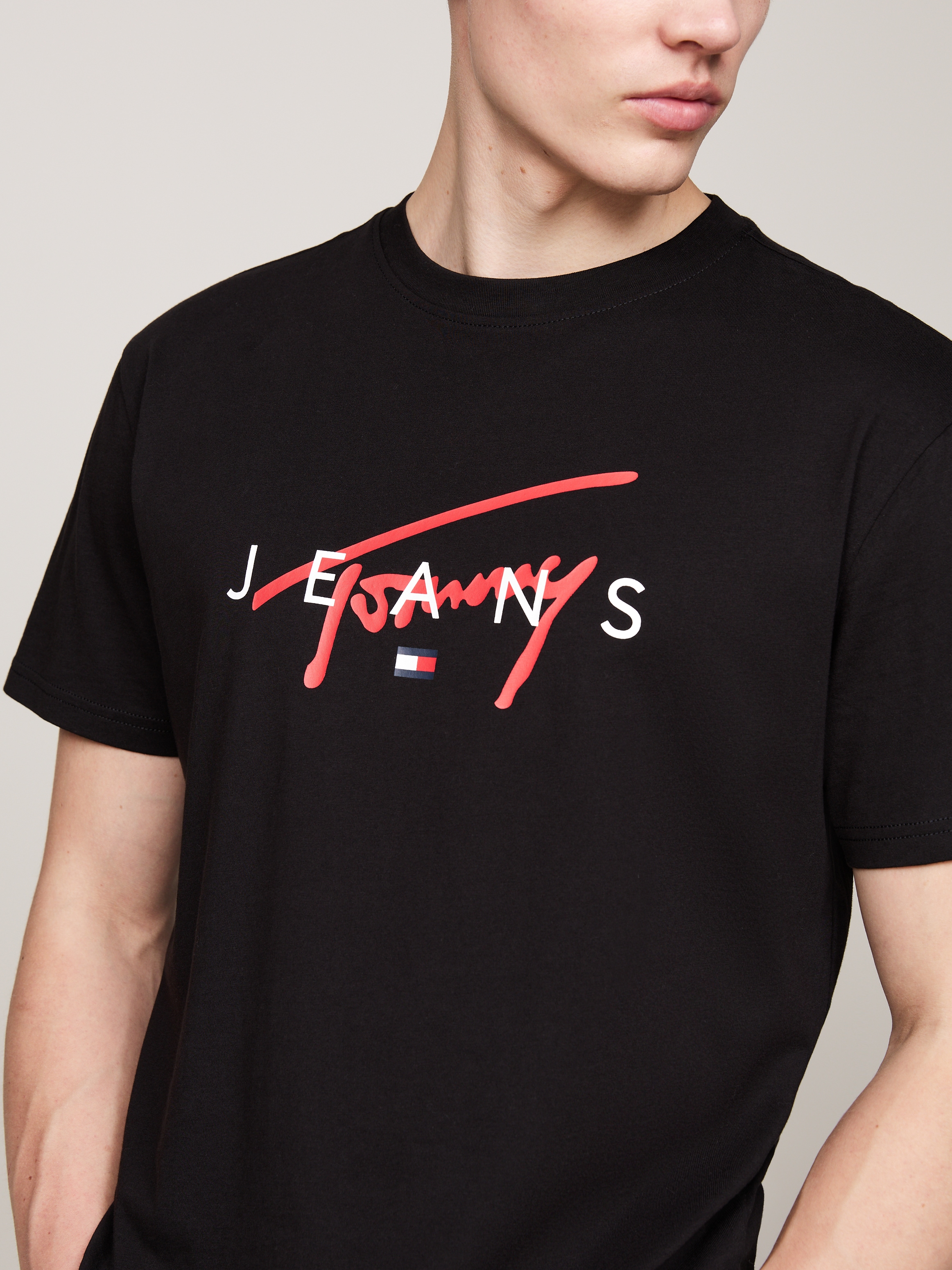 Tommy Jeans Plus T-Shirt "TJM REG SIGNATURE TWIST TEE EXT", Große Größen günstig online kaufen