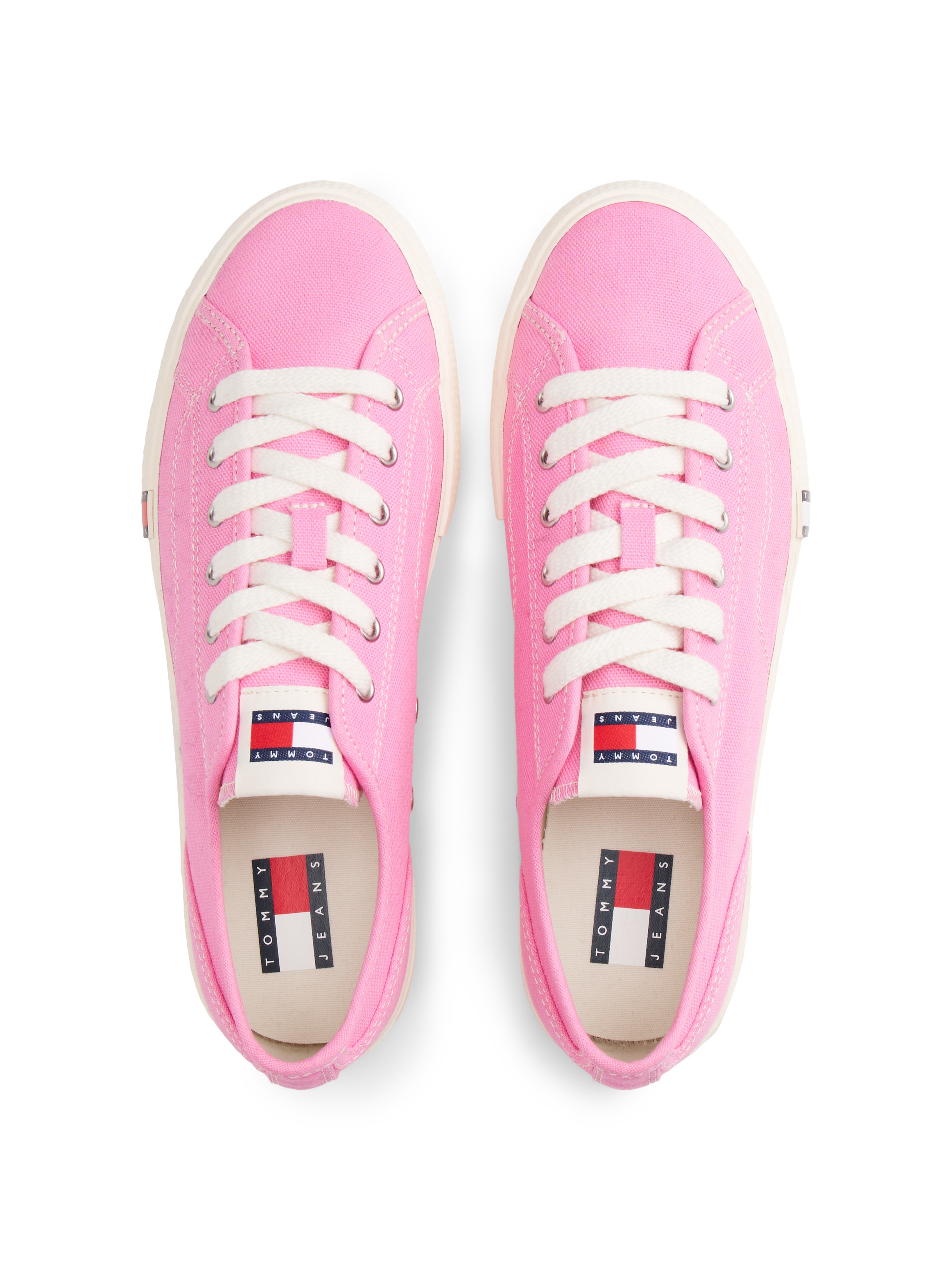 Tommy Jeans Plateausneaker »ARCHIVE Y2K«  Freizeitschuh, Halbschuh, Schnürer im Retro-Look mit Labl im Plateau