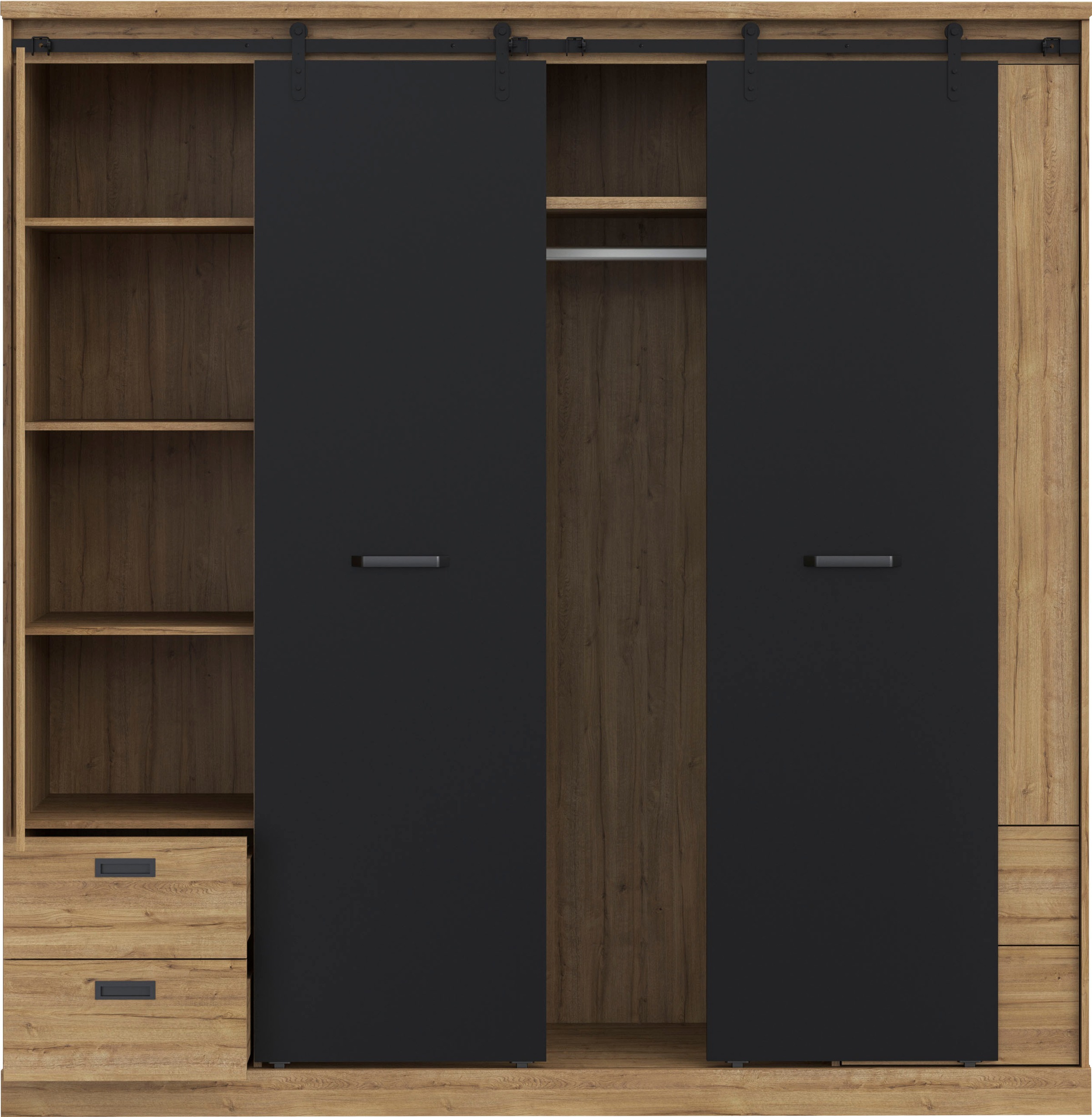 Thumbnail - FORTE Kleiderschrank B/H/T ca. 203,2x208,4x61 cm