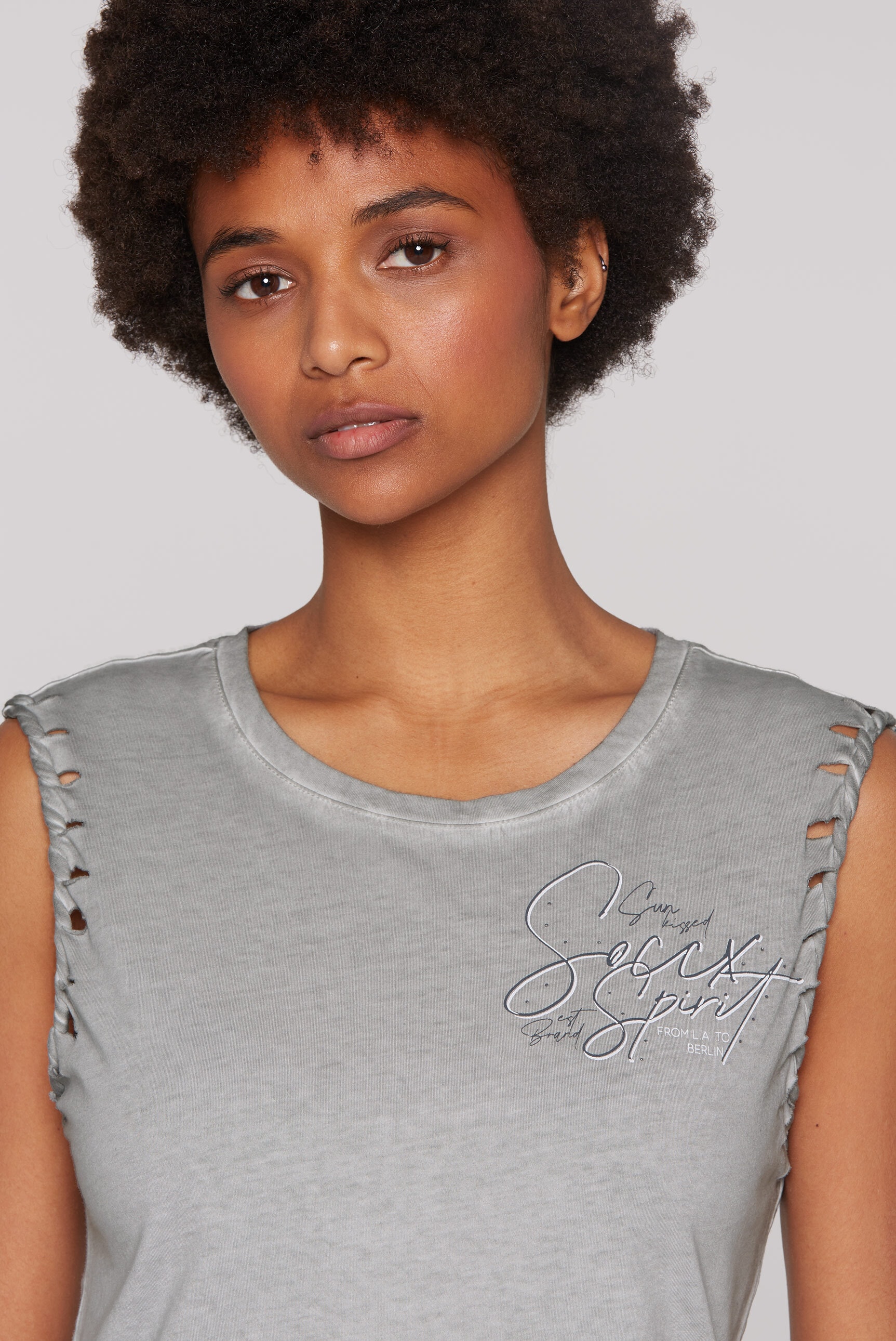 SOCCX Tanktop, aus Baumwolle
