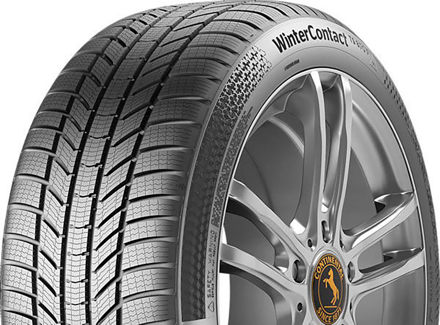 CONTINENTAL Winterreifen "CONTINENTAL", 255mm / 50 % R 19 107T XL, schwarz, Autoreifen