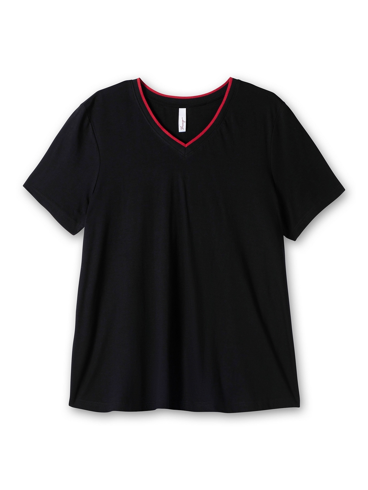 Sheego T-Shirt »Große Größen«, mit Statementprint auf dem Rücken