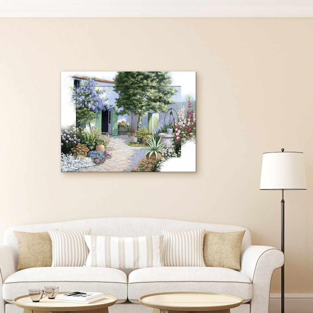 Artland Wandbild »Ein kleines Paradies«, Garten, (1 St.)