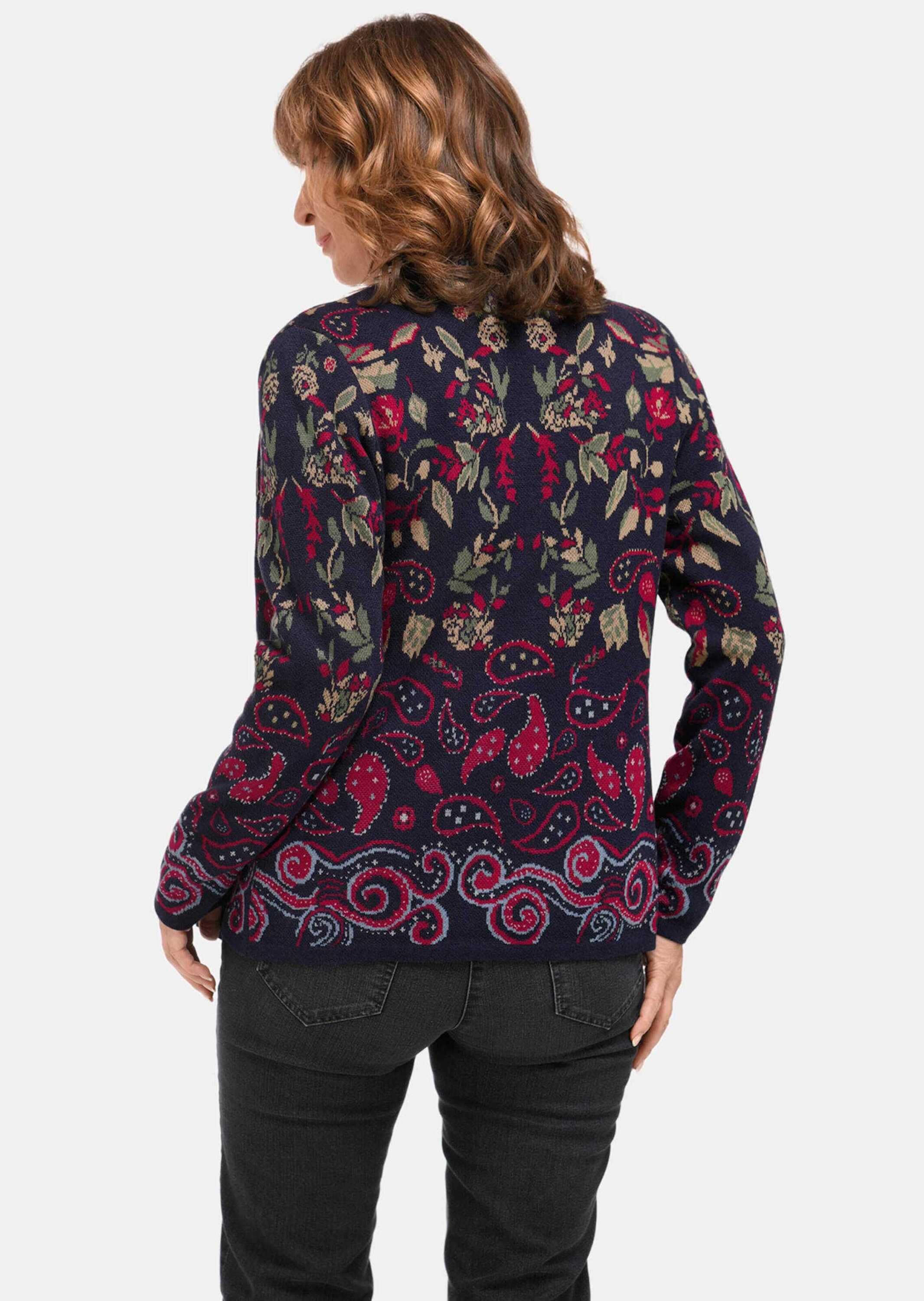 GOLDNER Strickjacke »Strickcardigan Strickjacke mit aufwändiger Strickstruktur«