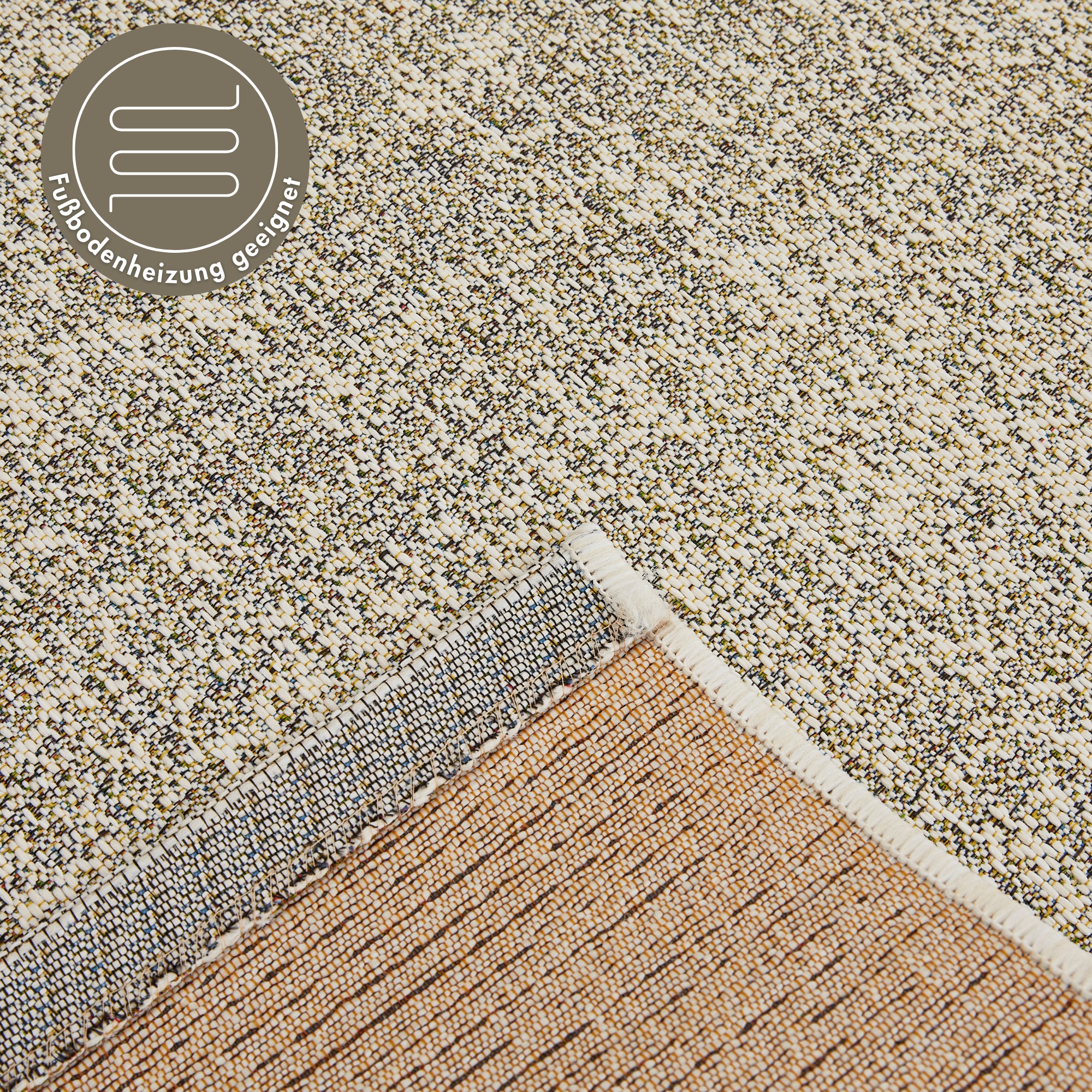 LUXOR living Teppich »Patio«, rechteckig, 3 mm Höhe, In- und Outdoor geeignet; Balkon; Terrasse; Kurzflor; Wohnzimmer