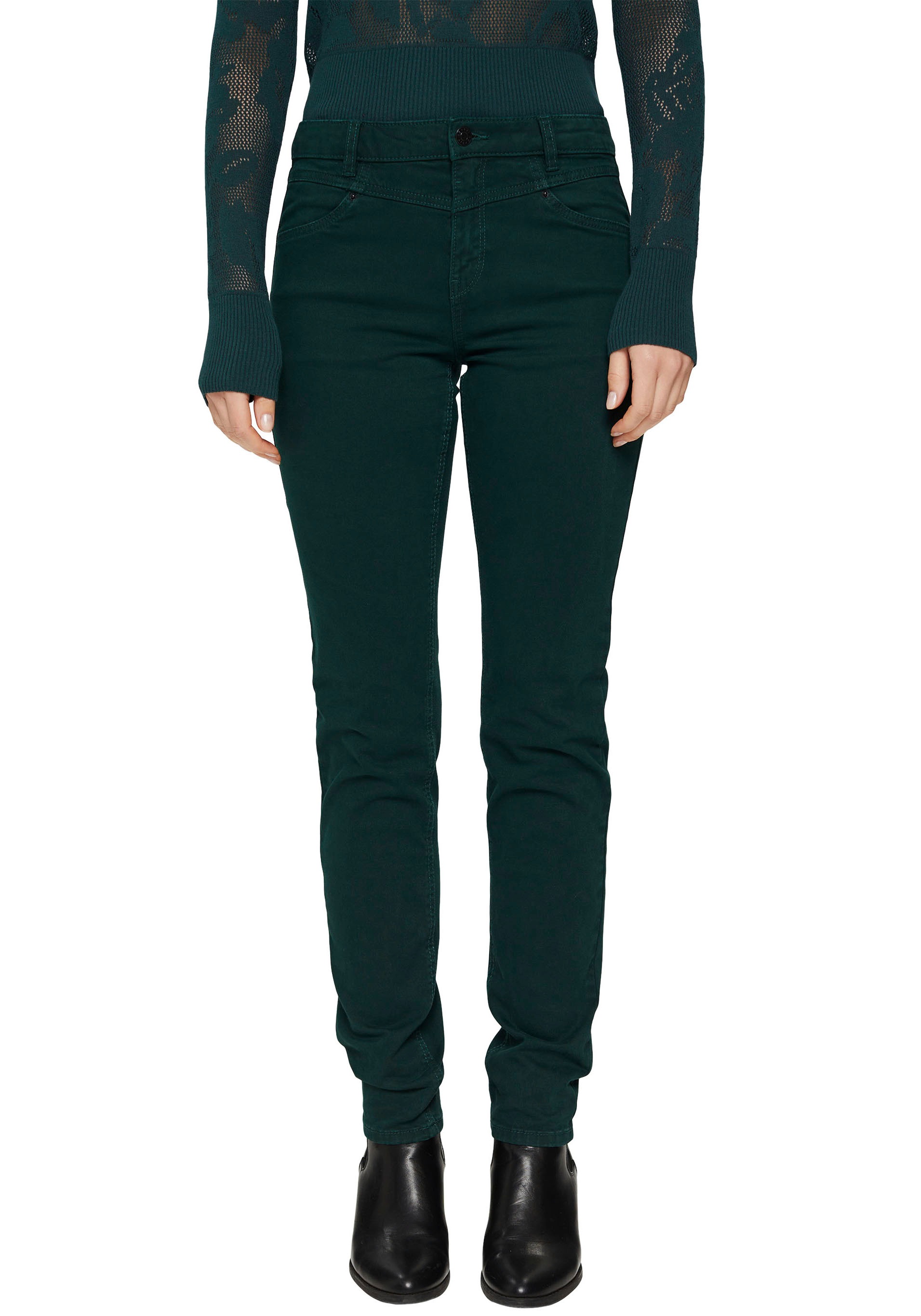 esprit -  Jeggings, mit Passe vorne und hinten