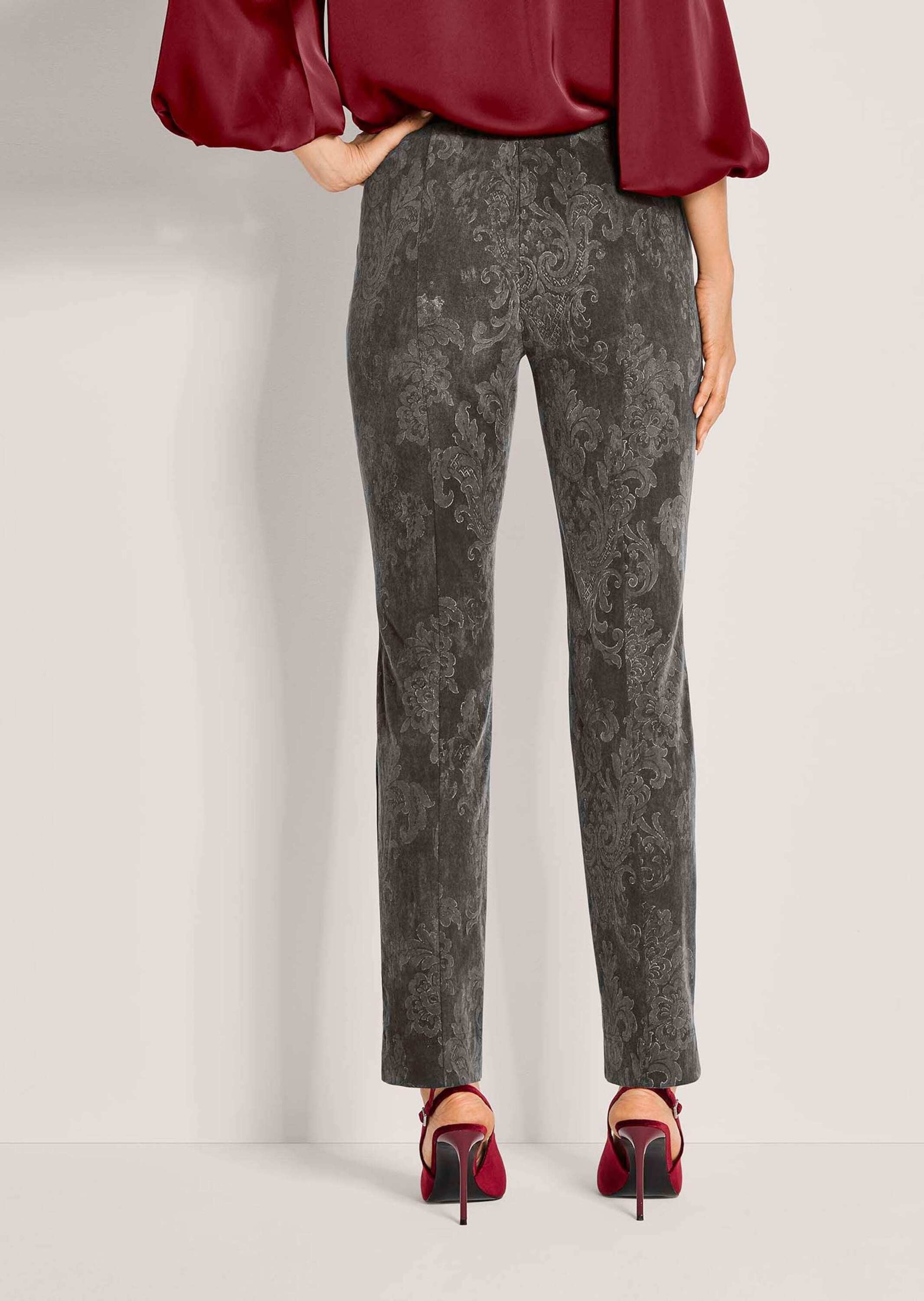 MADELEINE Leggings »Schlupfhose Komfortable Damenhose mit Allover-Print«