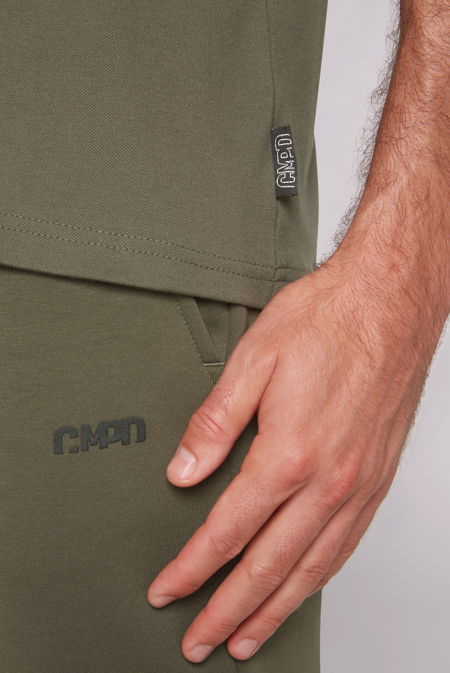 CMPD Poloshirt, mit Baumwolle