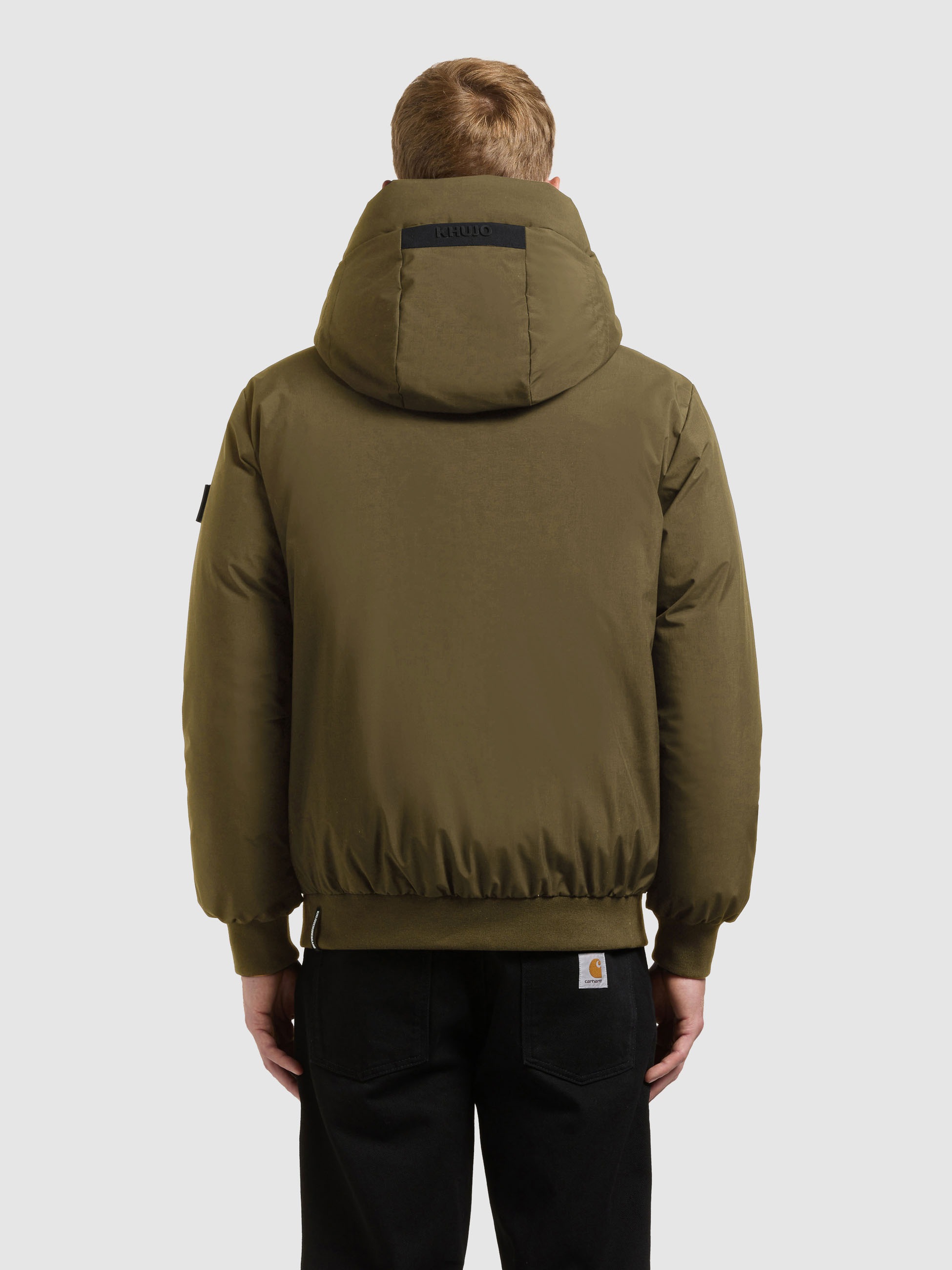 khujo Winterjacke »BENSON« mit Kapuze abnehmbare Rucksackträger in der Innenseite