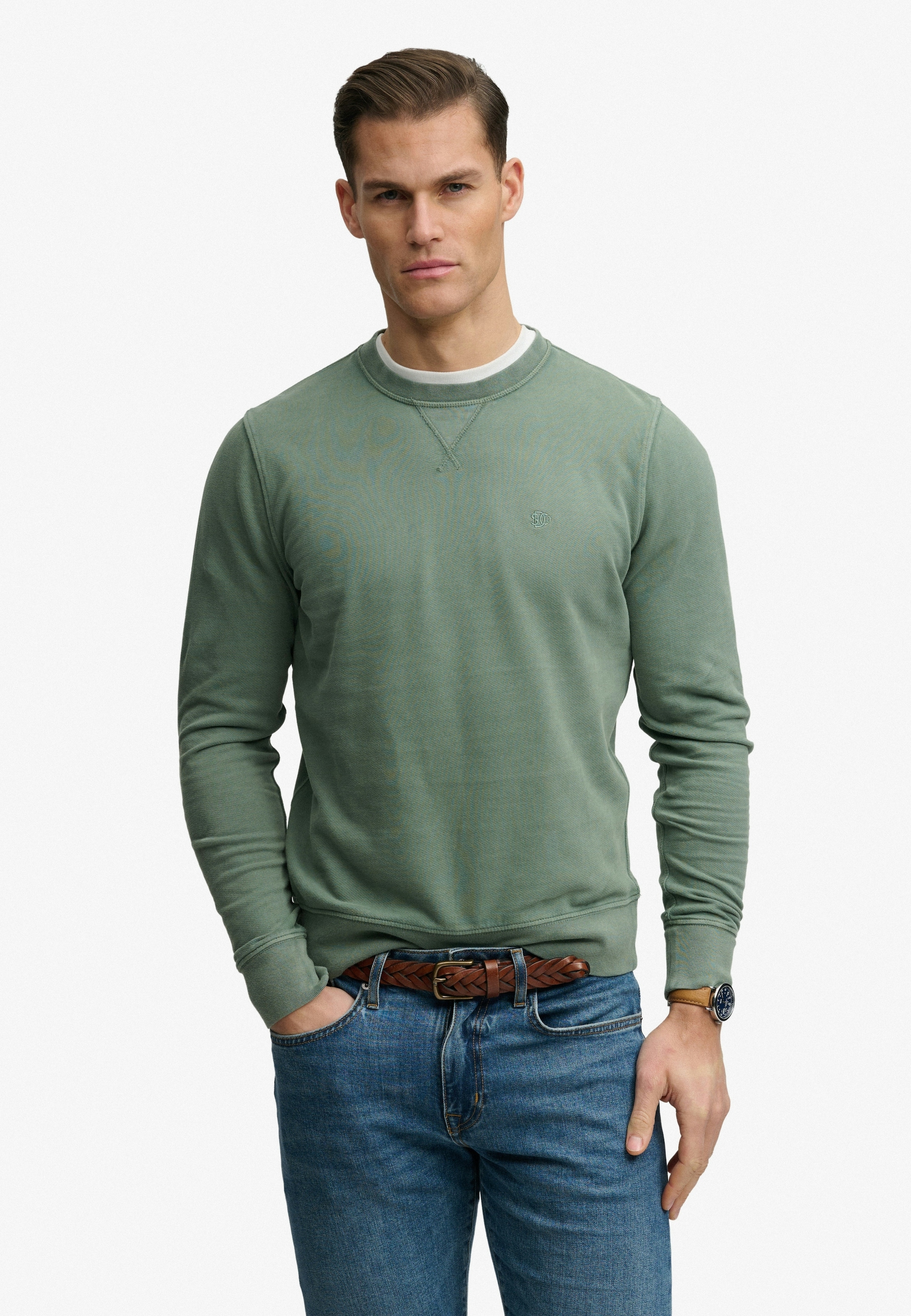 Superdry Sweatshirt "CLASSIC ESSENTIAL SWEATSHIRT" günstig online kaufen
