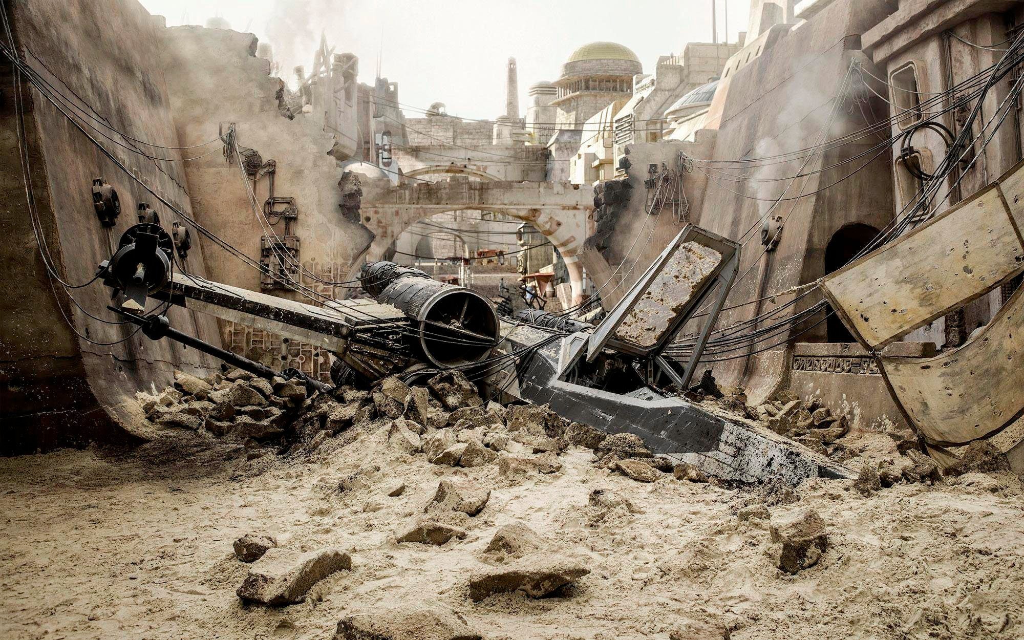 Komar Vliestapete "Digitaldruck Vlies - Star Wars X-Wing - Größe 400 x 250 cm" bedruckt glatt Kinderzimmer