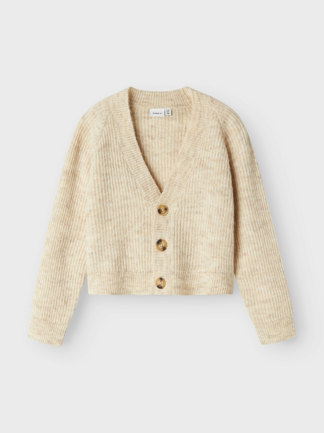 Name It Strickjacke »NKFHOLLY BOXY SHORT KNIT CARD NOOS«