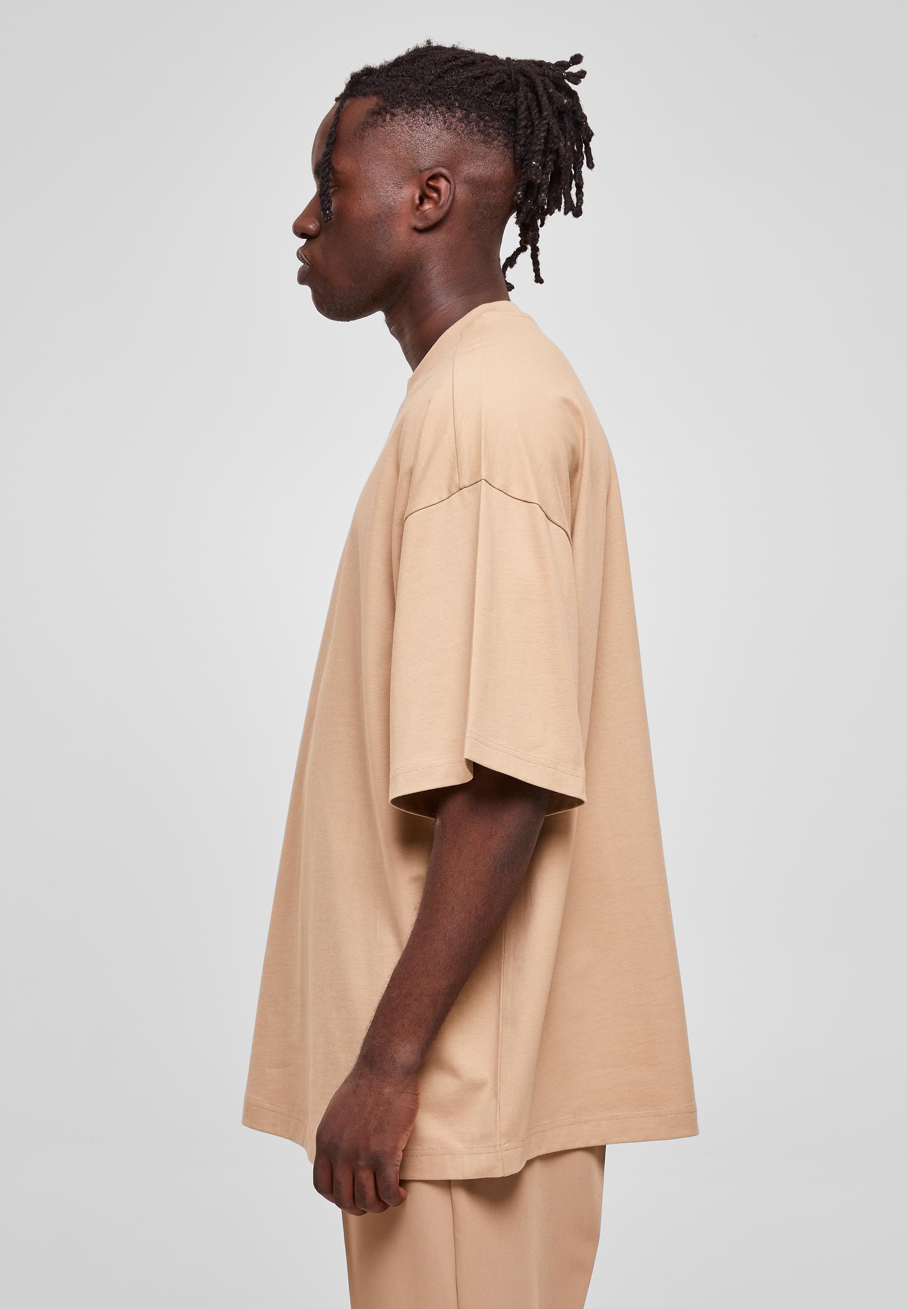 URBAN CLASSICS T-Shirt »Urban Classics Herren Huge Tee«, (1 tlg.)