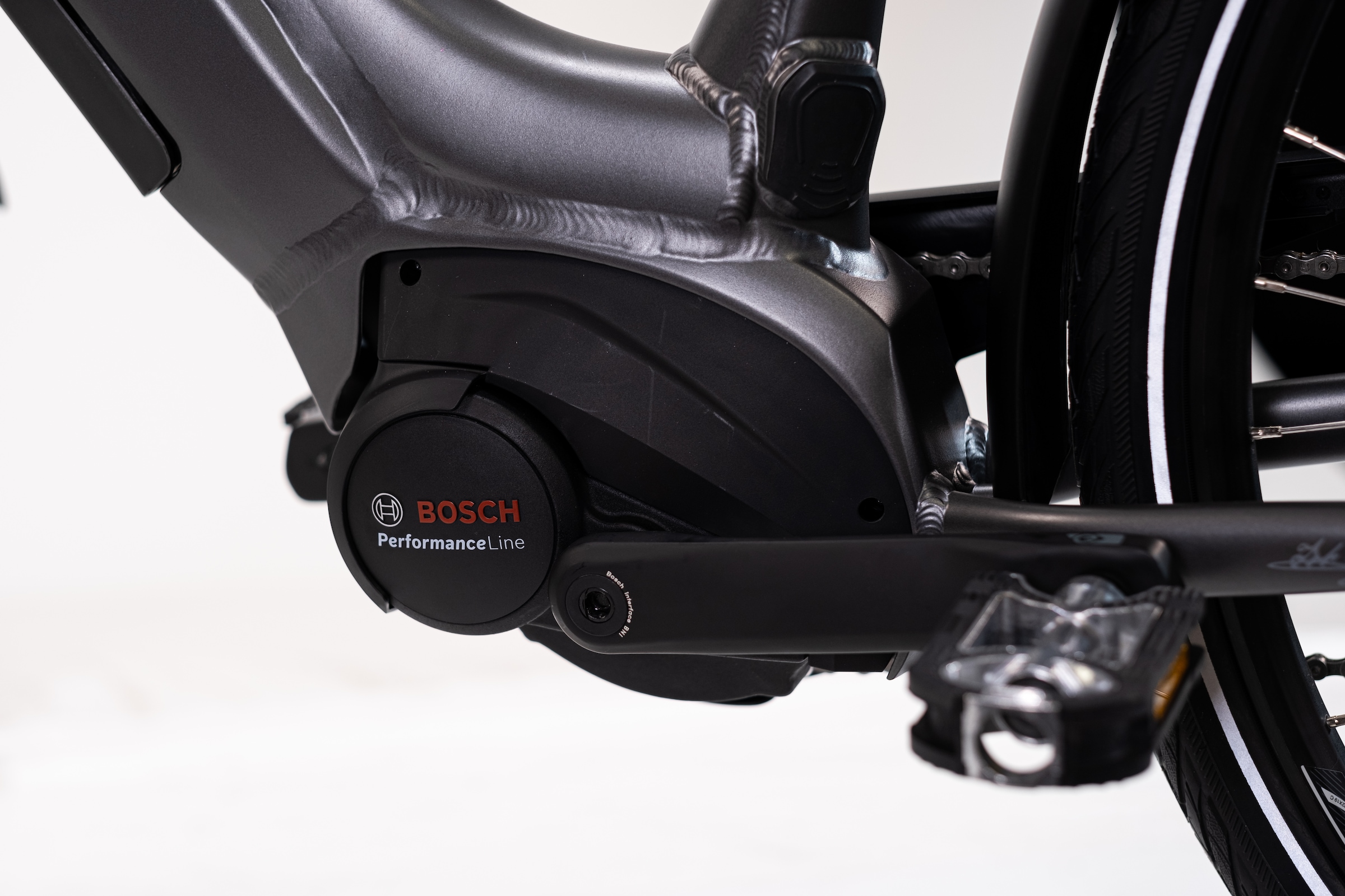 PUCH »PUCH C5.3 NEXUS / BOSCH 500 Wh 28" grau 7-Gänge« 7 Gang Shimano Nexus Schaltwerk Nabenschaltung Mittelmotor 250 W BOSCH PERFORMANCE LINE 36 V/250 W, Mittelmotor