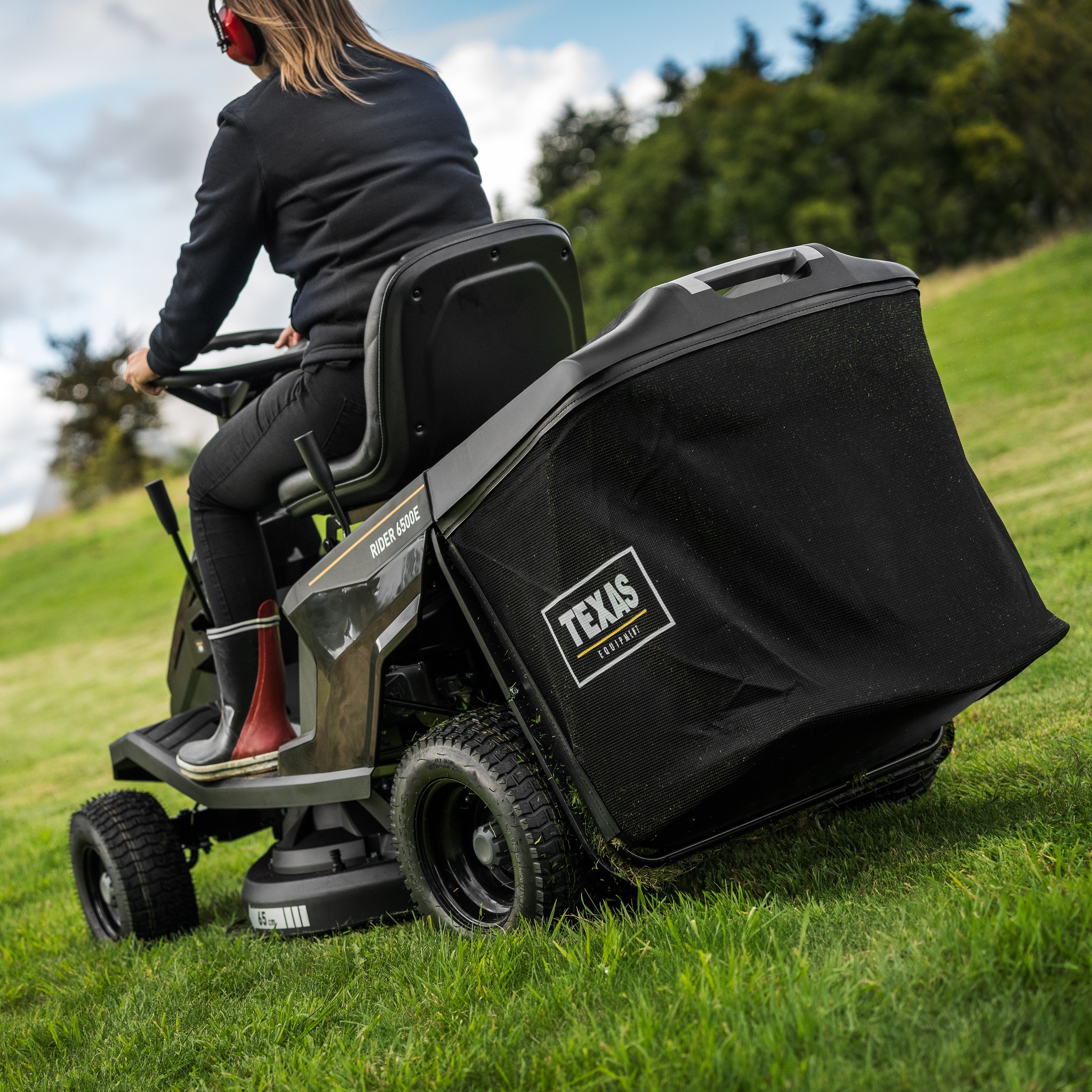 Texas Rasentraktor »Rider 6500E«, 4,5 kW (6,0 PS) Leistung