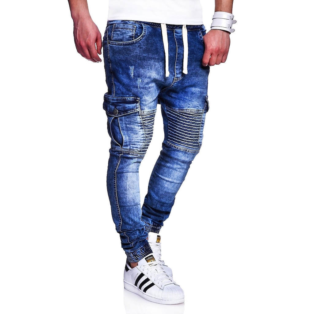 behype Slim-fit-Jeans »MORI«