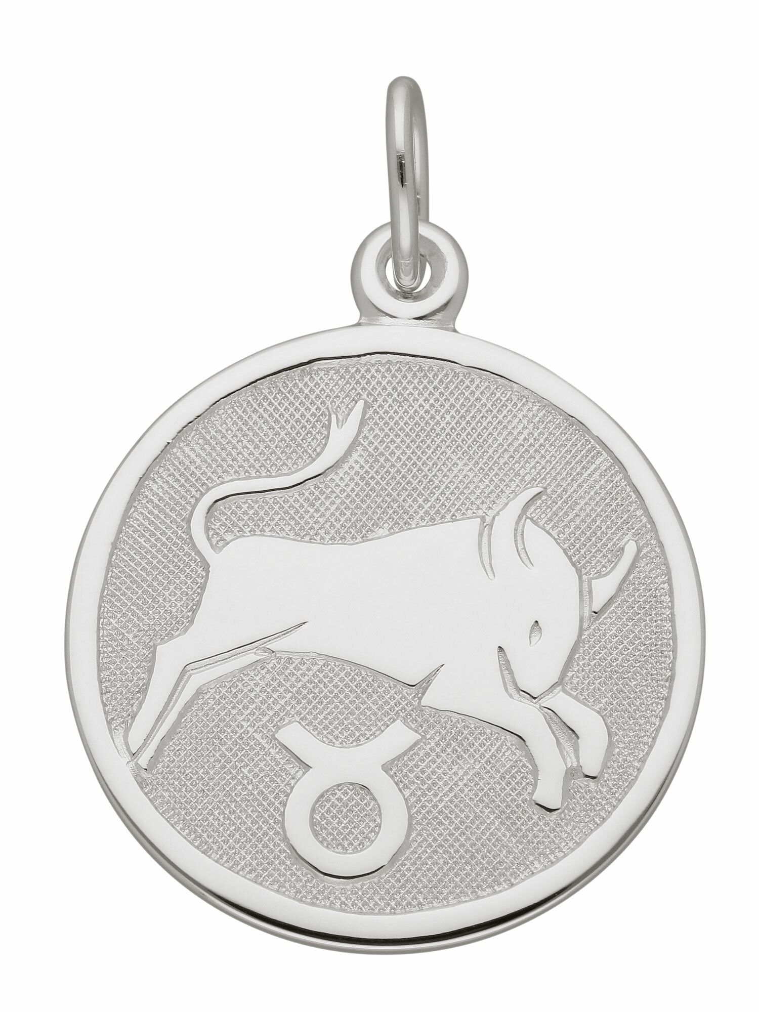 Adelia´s Kettenanhänger »925 Silber Sternzeichen Anhänger Stier Ø 15,7 mm«,  Silberschmuck für Damen & Herren kaufen | BAUR