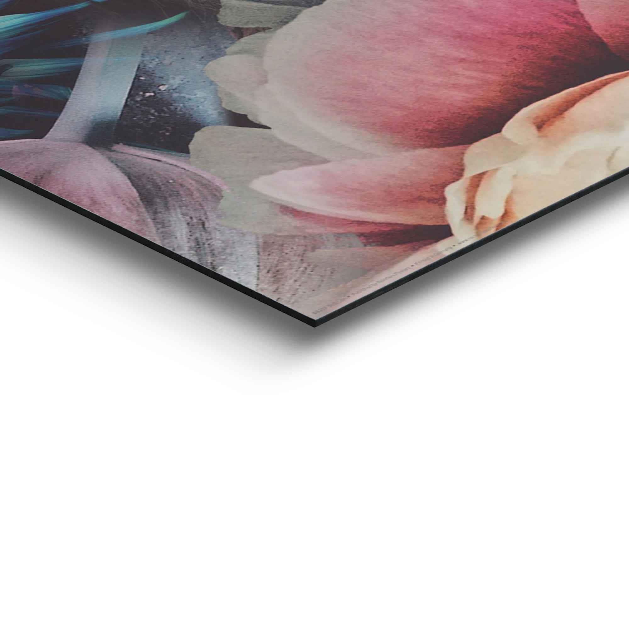 Reinders! Wandbild »Wandbild Löwe Blumenkranz - Pflanzen - Farbenfroh«, Löwen, (1 St.)