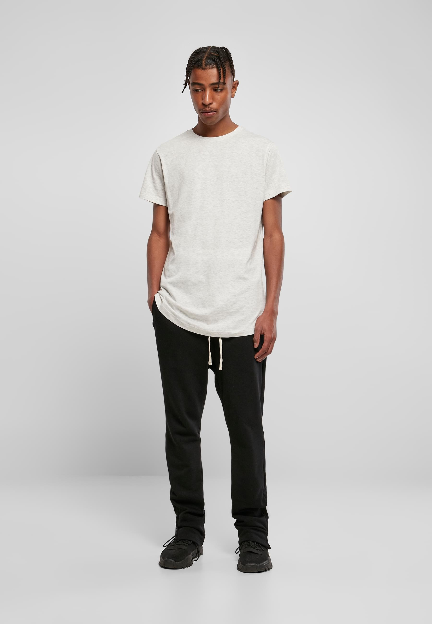 URBAN CLASSICS Kurzarmshirt »Urban Classics Herren Shaped Long Tee«, (1 tlg.)