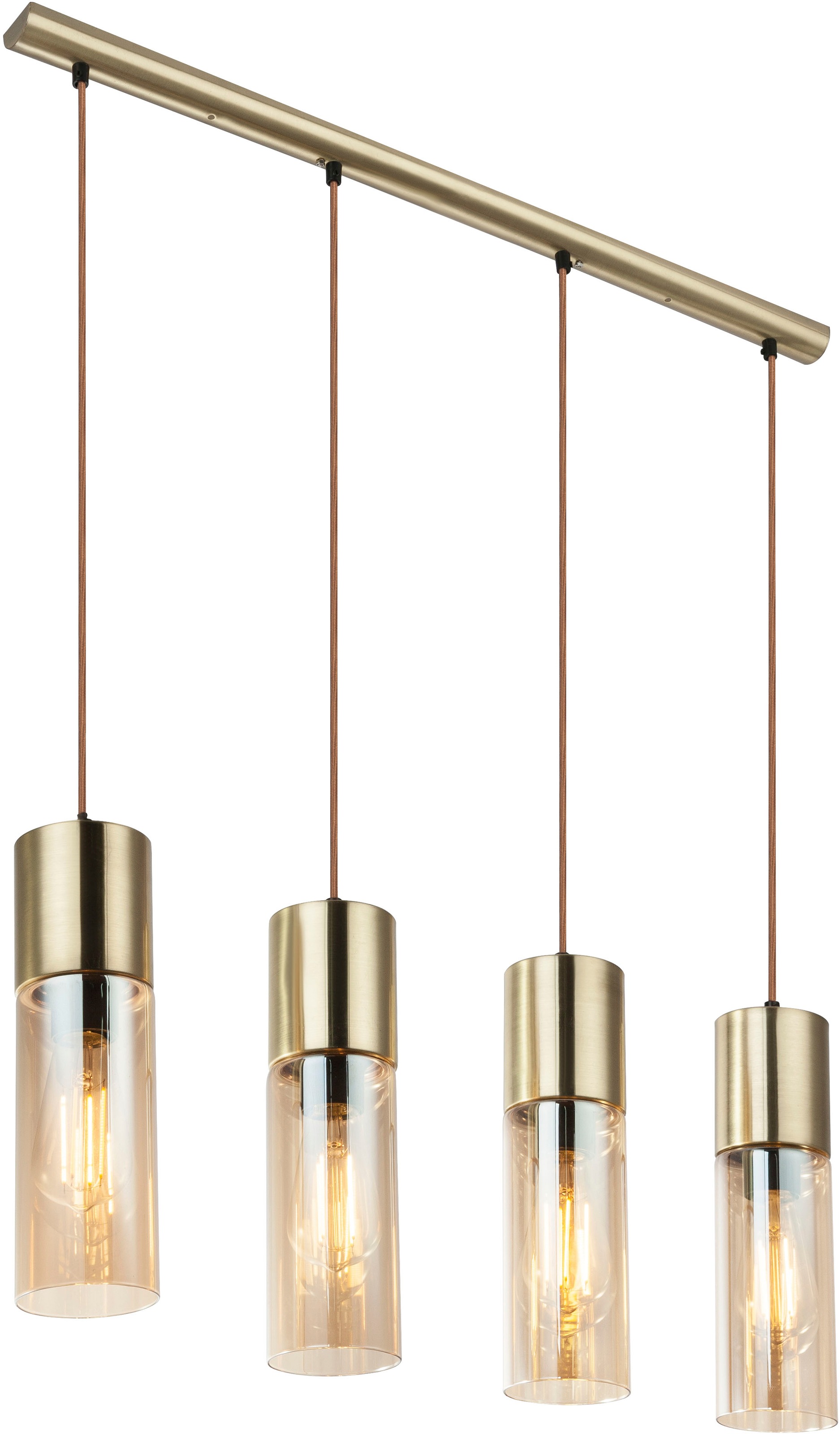 GLOBO LIGHTING Hängeleuchte »ANNIKA« E27 1 Stk. Hängeleuchte, Glas, E27