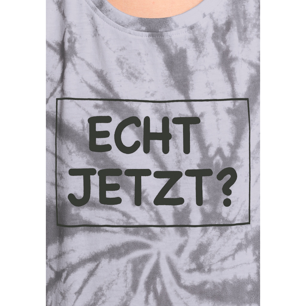 KIDSWORLD T-Shirt »ECHT JETZT?«