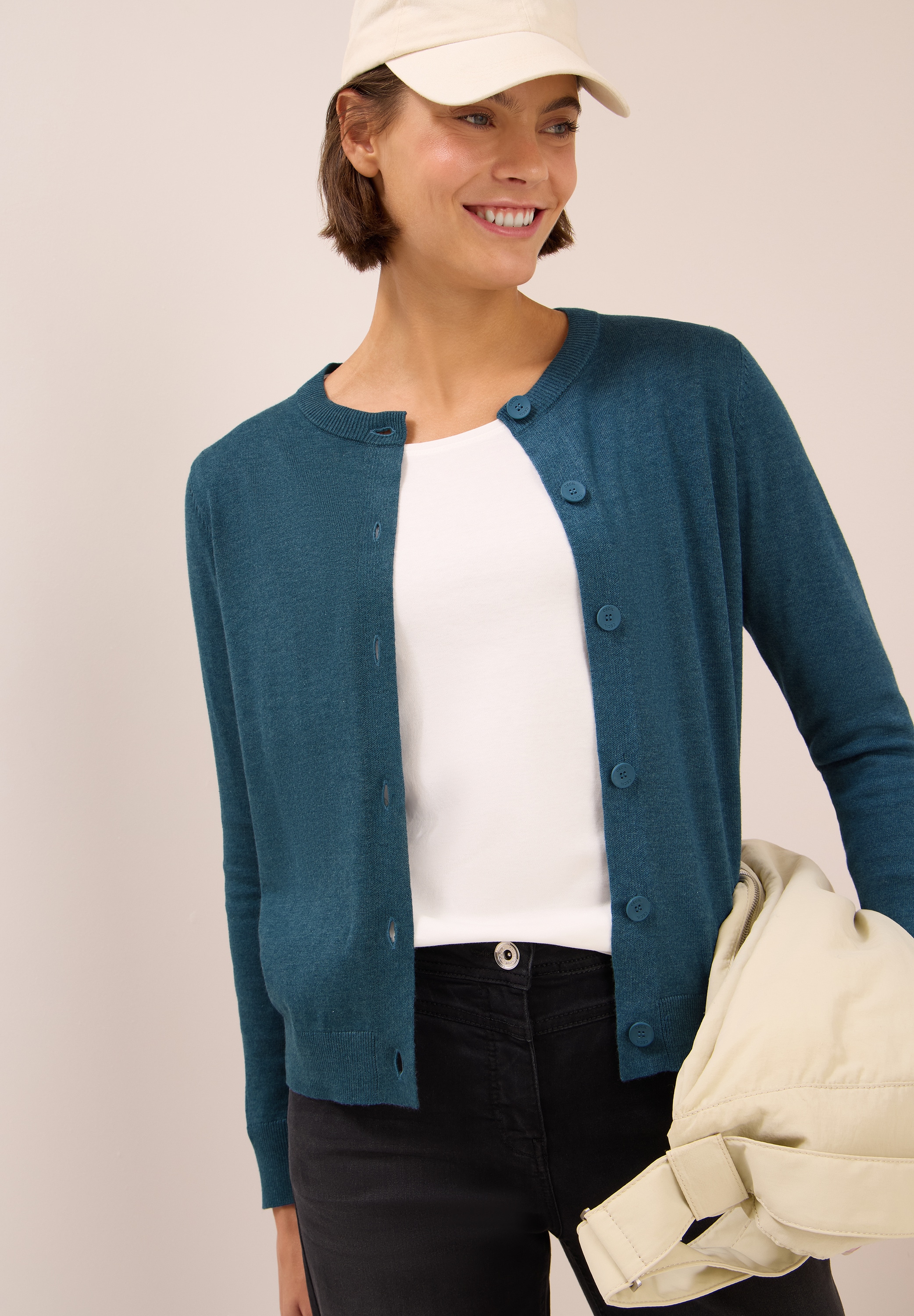 Cecil Strickjacke, mit Knopfleiste günstig online kaufen