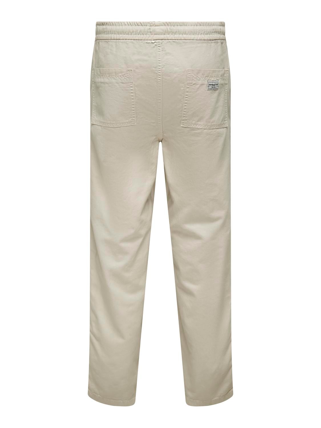 ONLY & SONS Stoffhose - weite Baggy Hose mit Kordelzug - ONSSINUS LOOSE günstig online kaufen