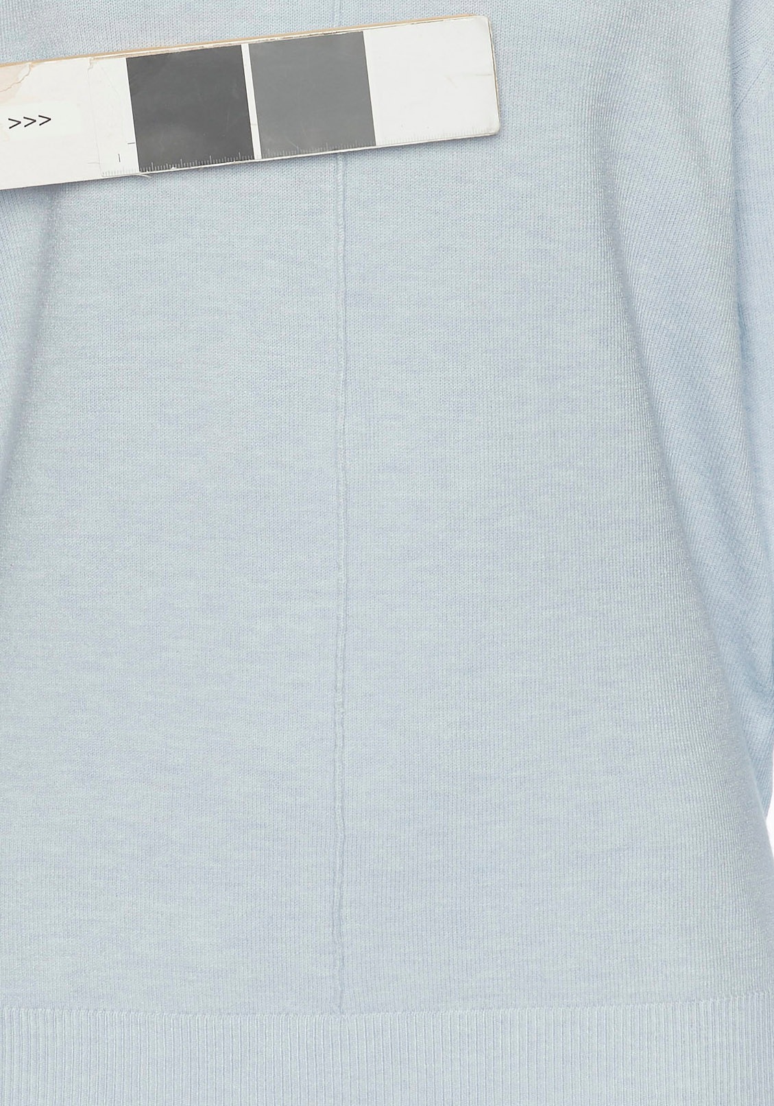 Elbsand V-Ausschnitt-Pullover, aus hochwertigem Strick mit eingestricktem Logo