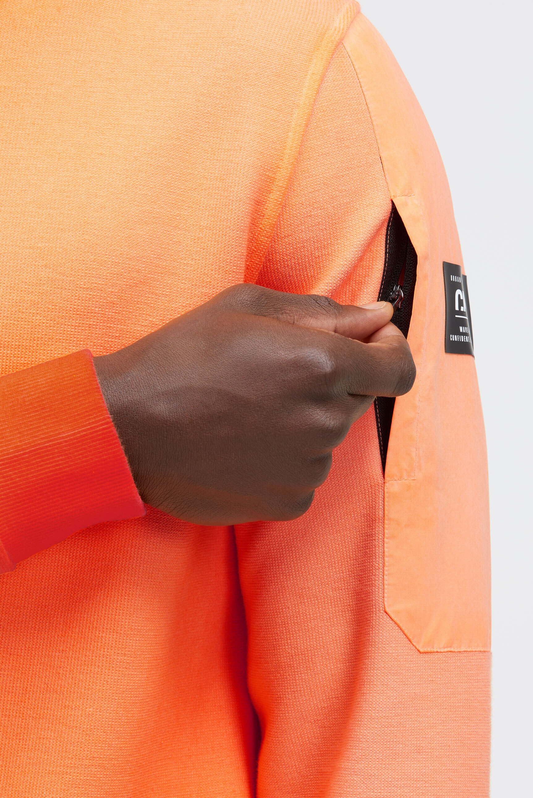 CMPD Kapuzensweatshirt, mit Ärmeltasche