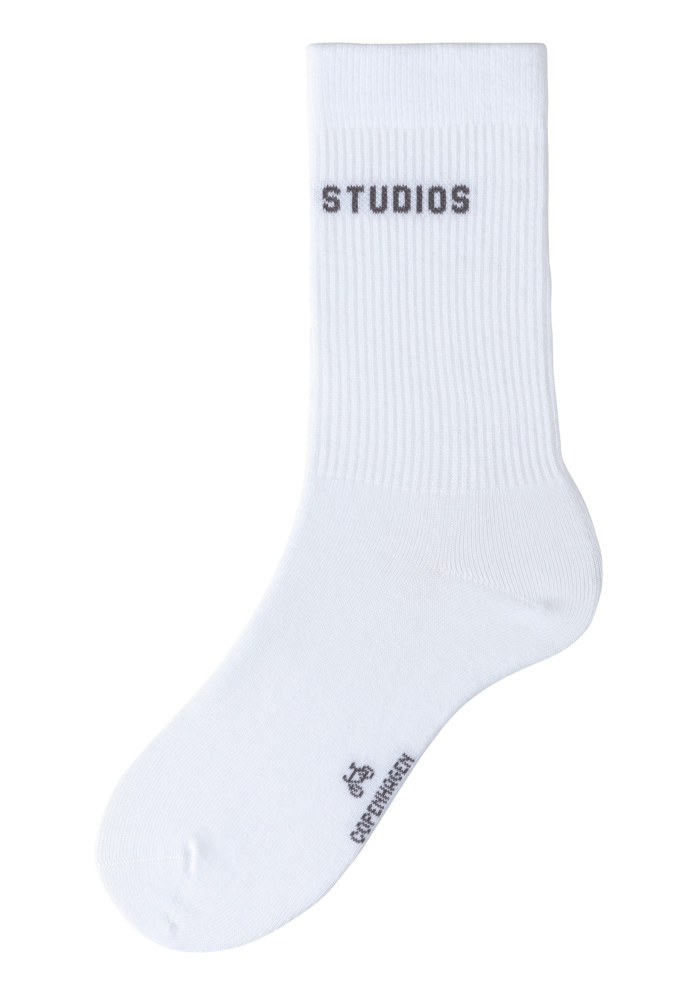 Copenhagen Studios Tennissocken, (Packung, 2 Paar), ohne Frottee