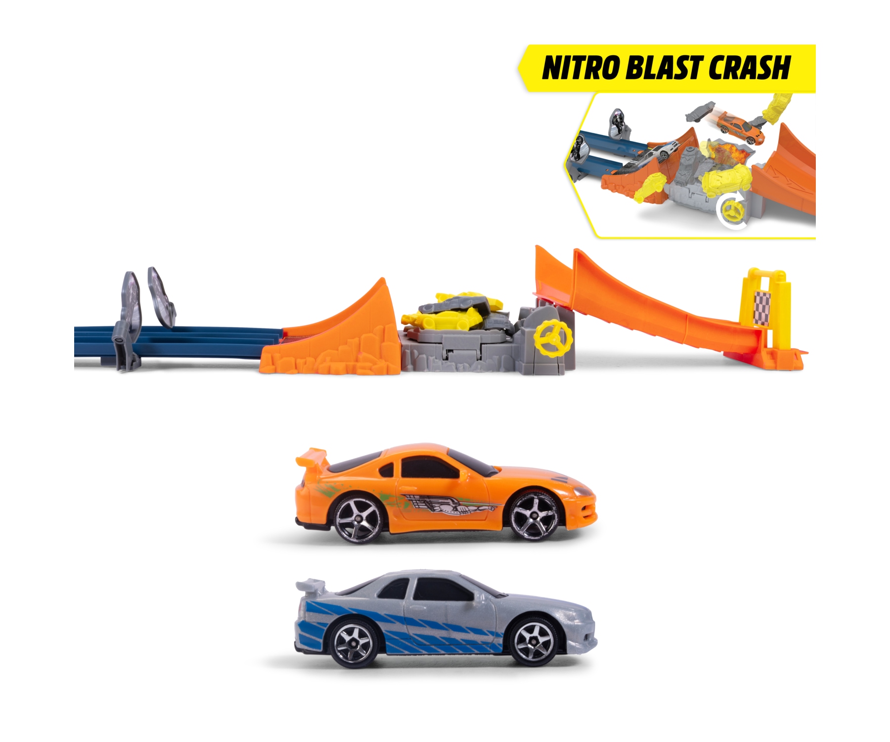 Dickie Toys Autorennbahn »Fast & Furious Nitro Blast«