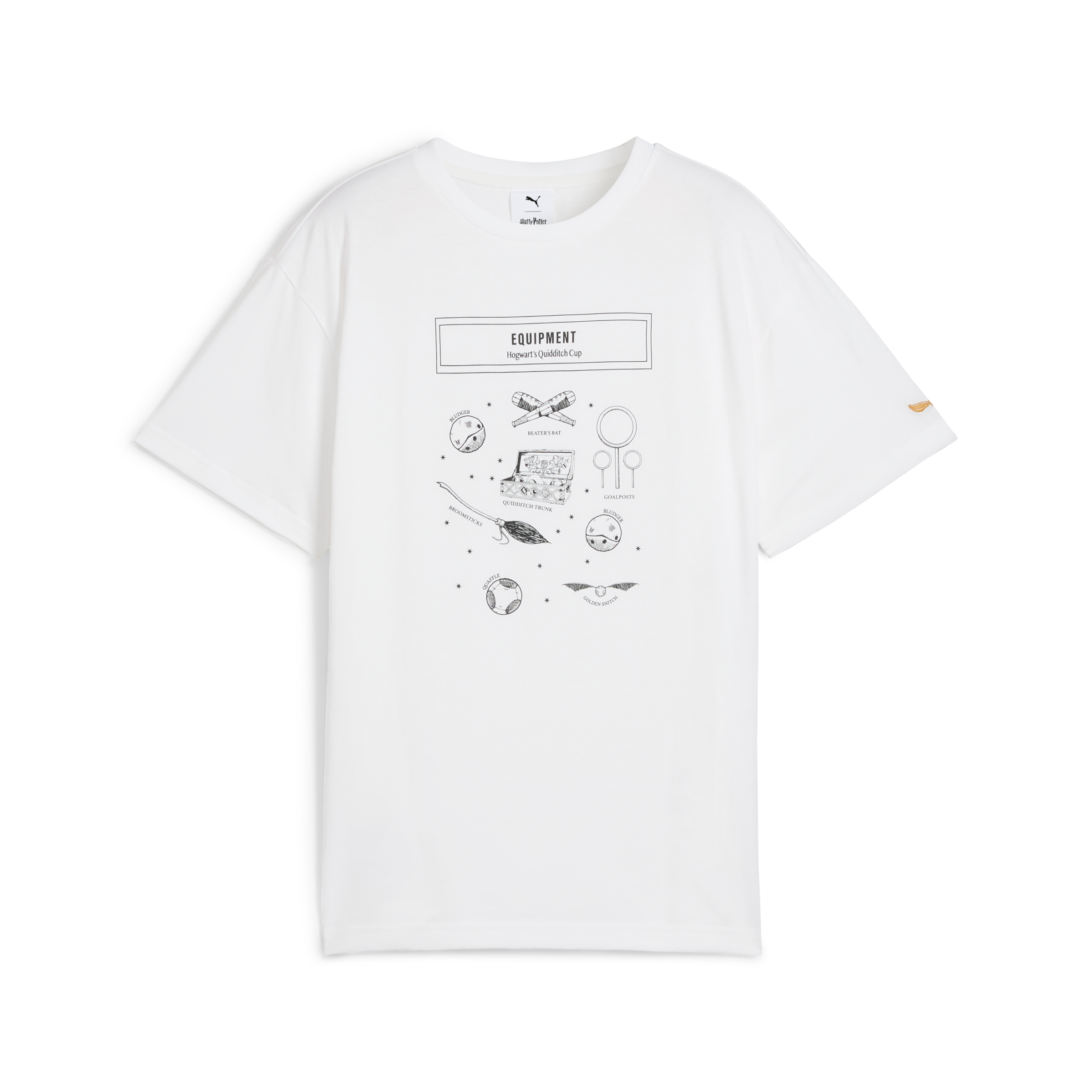 PUMA T-Shirt »X HARRY POTTER RELAXED GRAPHIC TEE«, Puma x Harry Potter Collab