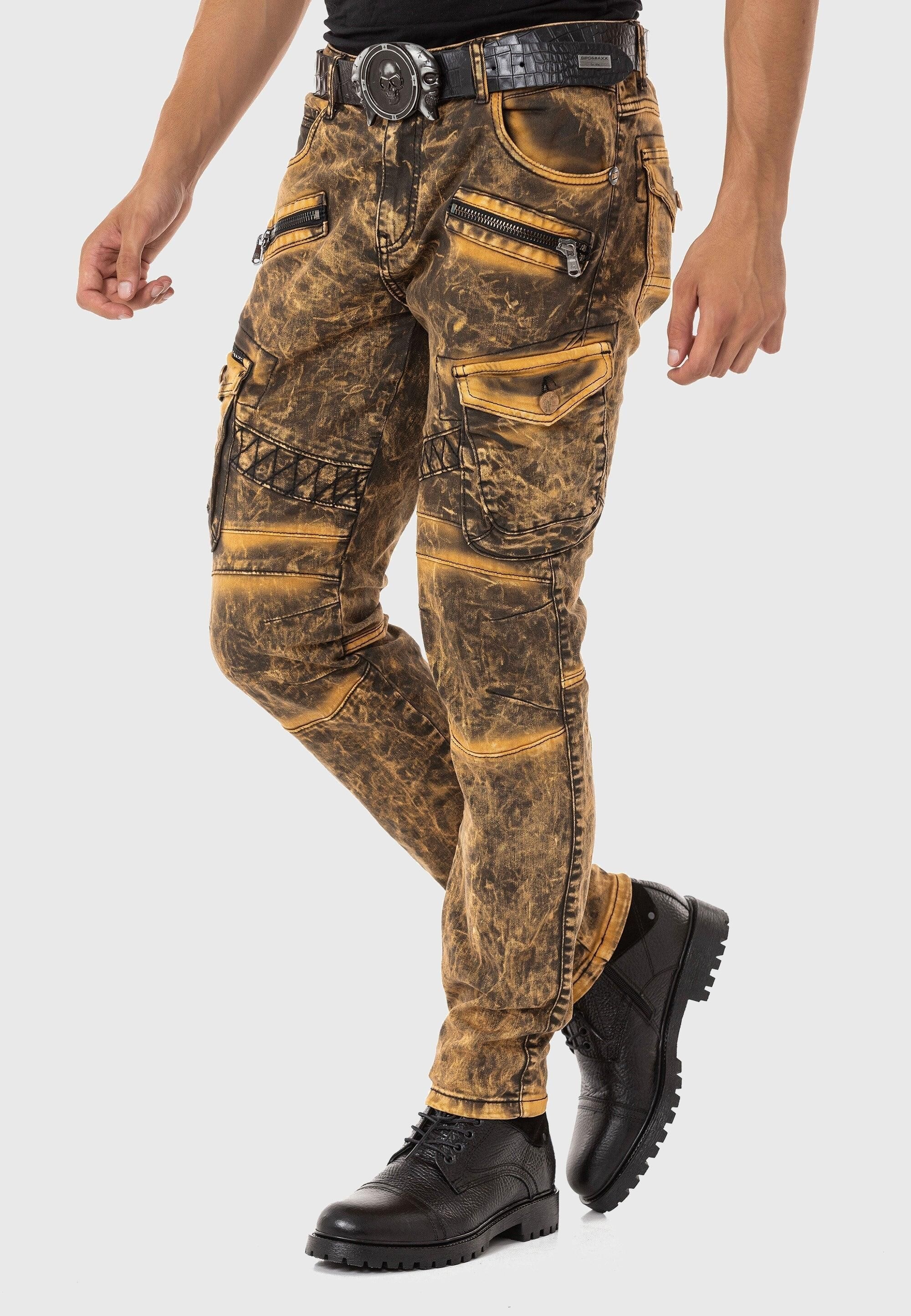Cipo & Baxx Straight-Jeans »Jeans« im Straight Fit