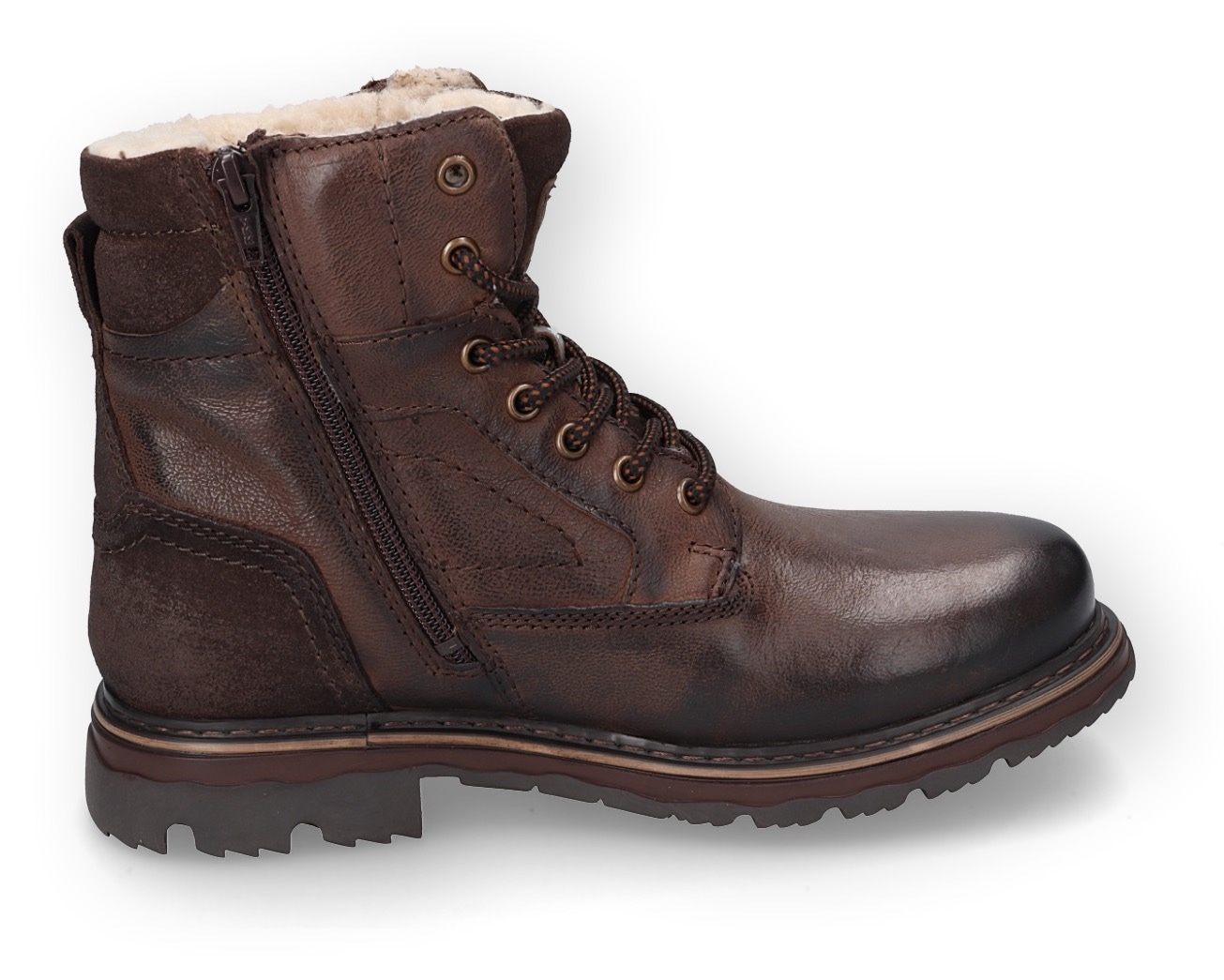 Dockers by Gerli Winterboots, Winterstiefel, Schnürstiefel, Business Stiefel in Weite G (weit)