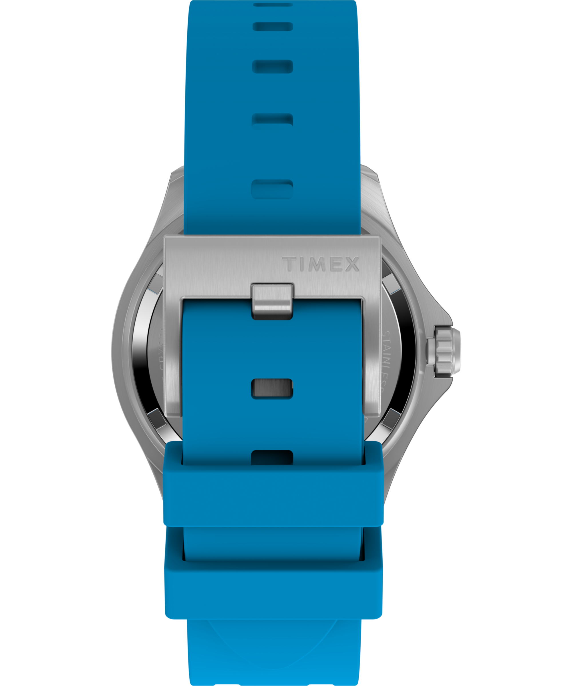 Timex Quarzuhr »DEEP WATER MERIDIAN 38 mm« Armbanduhr, Damenuhr, Leuchtzeiger, Kautschukarmband