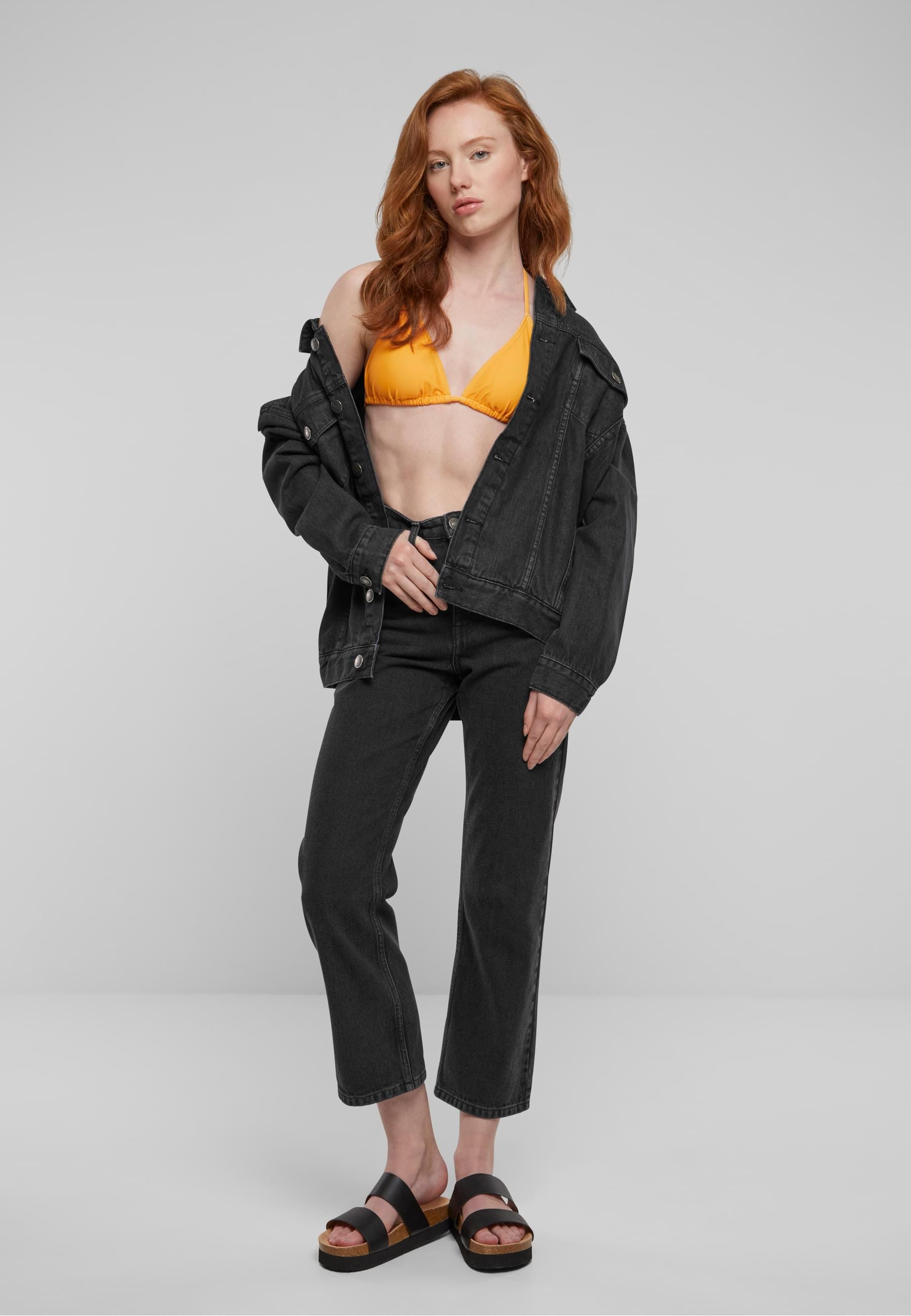 URBAN CLASSICS Bügel-Bikini »Urban Classics Damen Ladies Recycled Triangle Bikini«