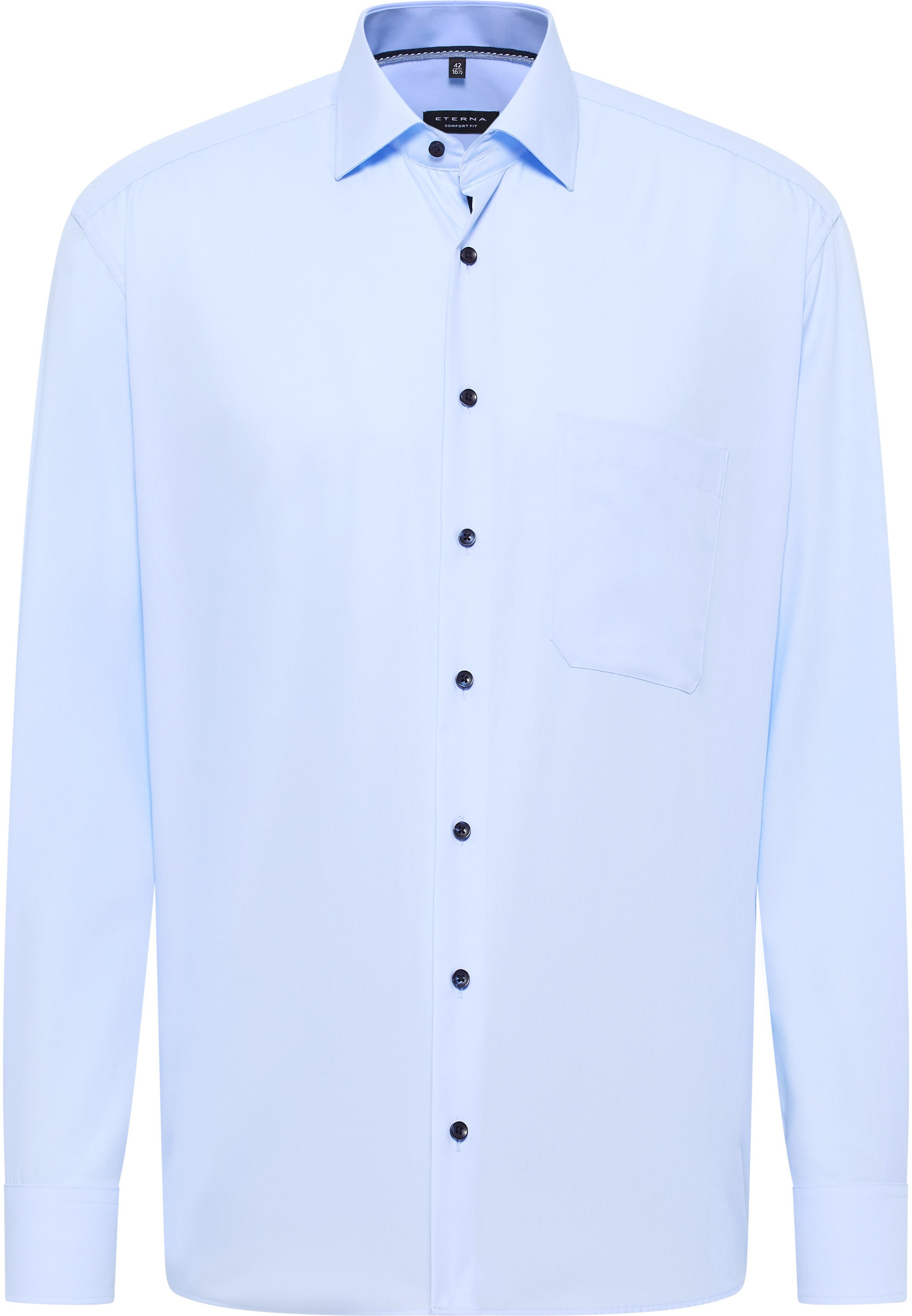 Eterna Langarmhemd »COMFORT FIT« NON IRON (bügelfrei)