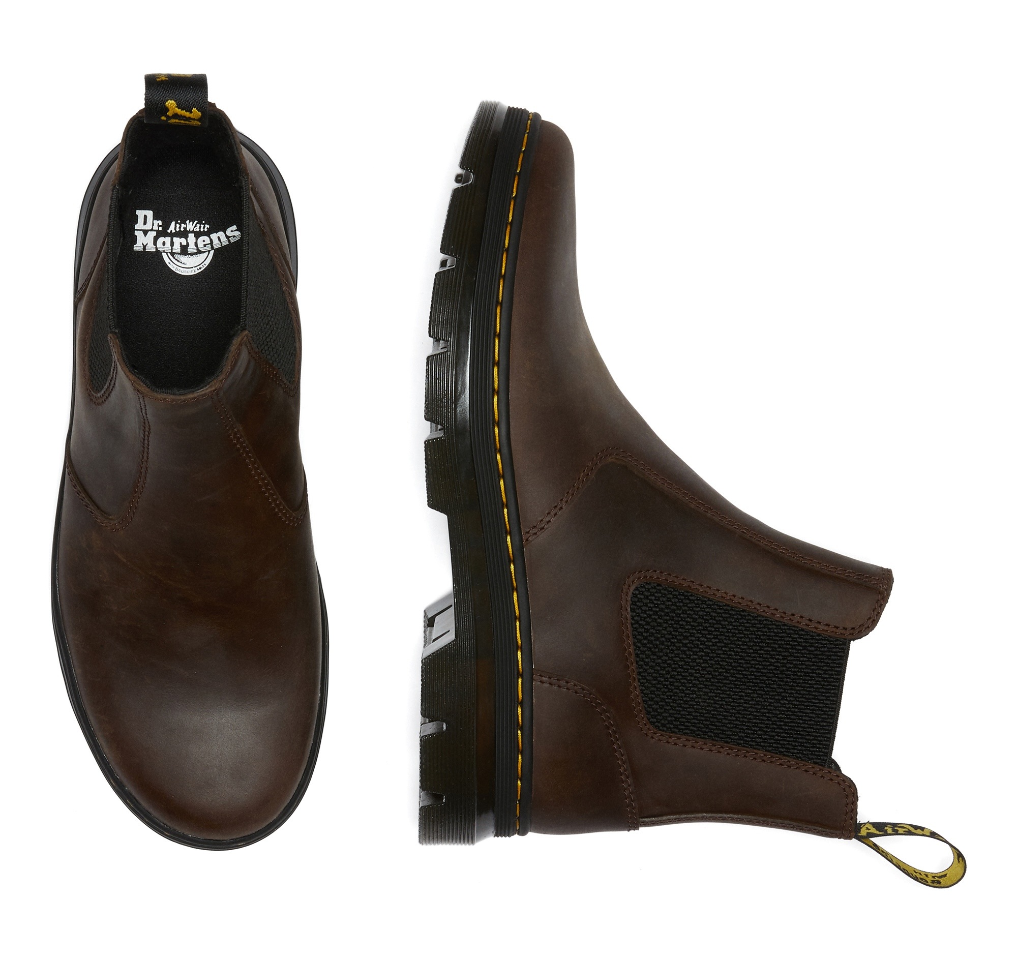 DR. MARTENS Chelseaboots "Embury", Blockabsatz, Stiefelette, Schlupfboots m günstig online kaufen