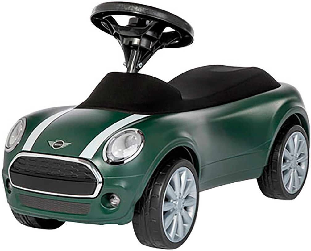 "Rutscherauto FERBEDO ""FerbedoCar MINI"", grün (dunkelgrün), Rutschautos, KinderB:28cm H:30cm T:74cm, Kunststoff, mit Flüsterreifen und Hupe, B:28cm