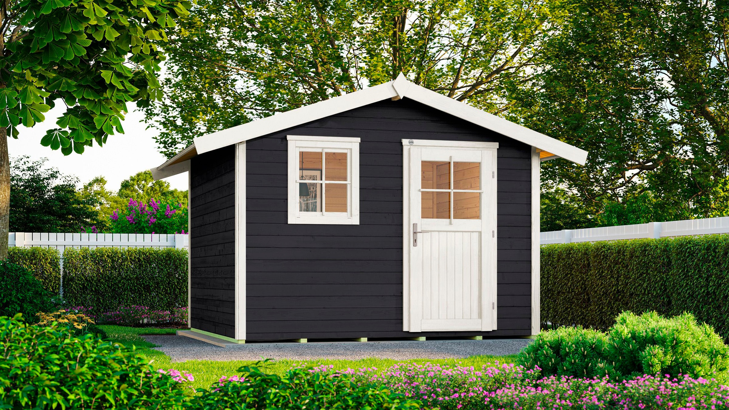 weka Gartenhaus »123 Gr.4 anthrazit«