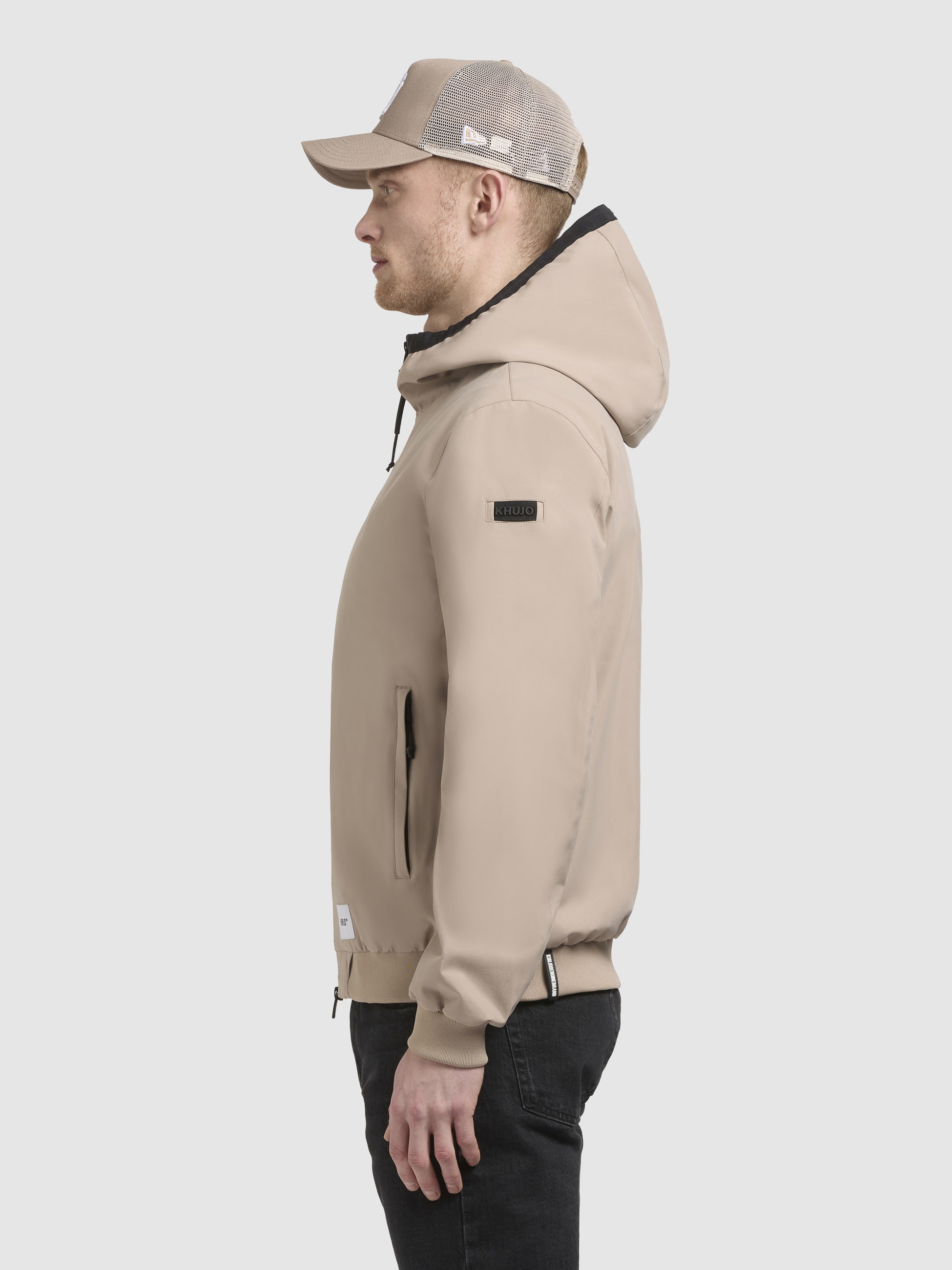 khujo Anorak »LARM«, mit Kapuze