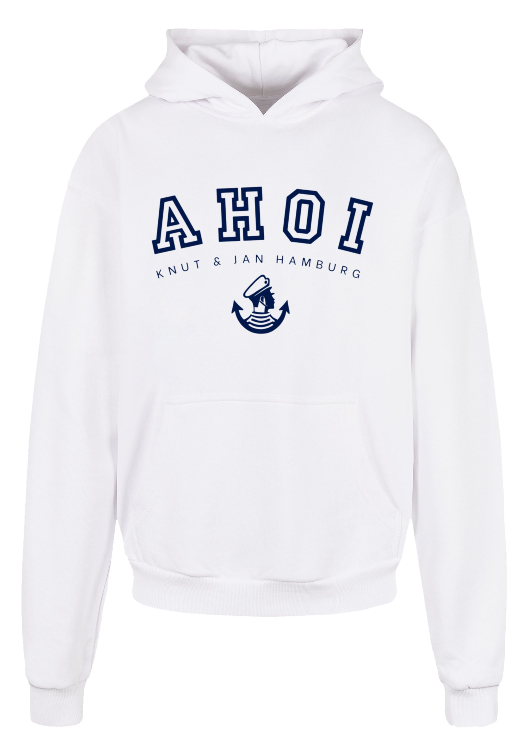 F4NT4STIC Kapuzenpullover »Hoodie Ahoi Knut & Jan Hamburg«, Print