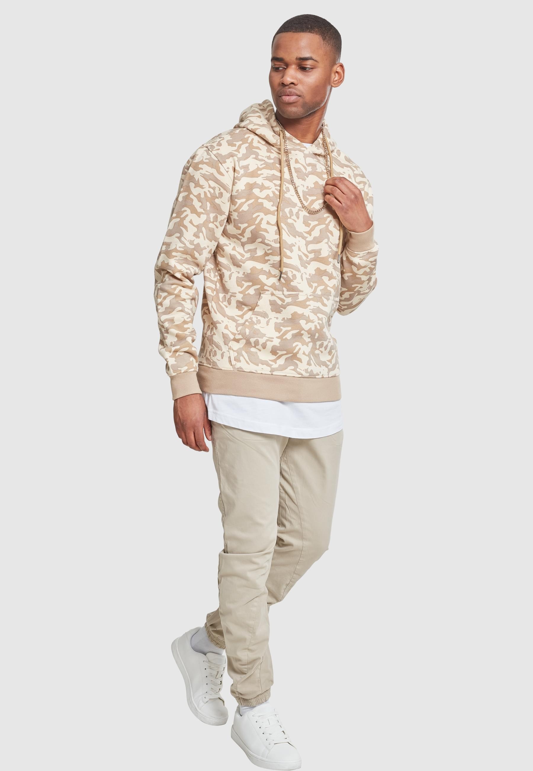 URBAN CLASSICS Sweatshirt »Urban Classics Herren Sweat Camo Bomber Hoody«, (1 tlg.)