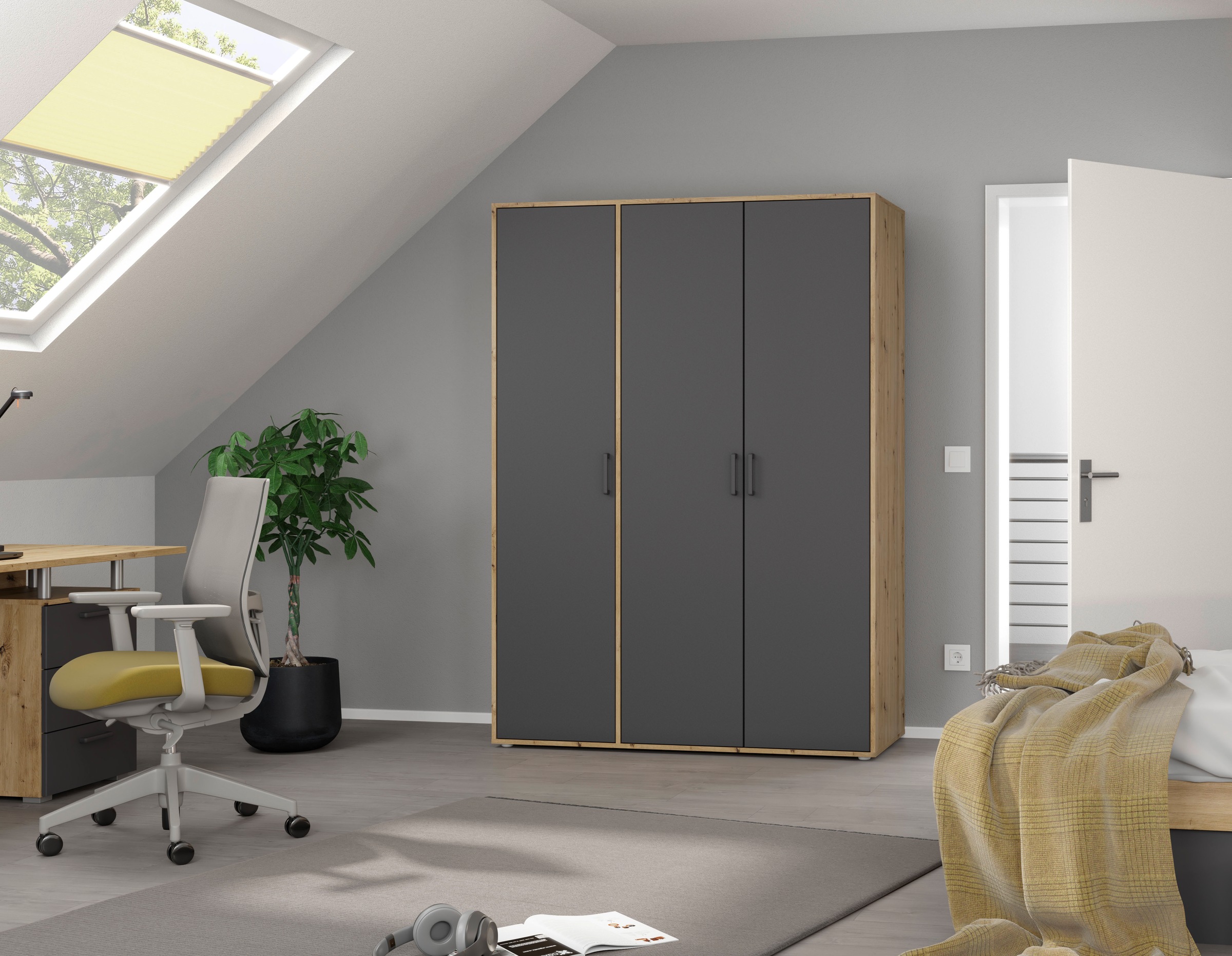 rauch Kleiderschrank "VOYAGER Garderobe Wäscheschrank TOPSELLER Schlafzimme günstig online kaufen