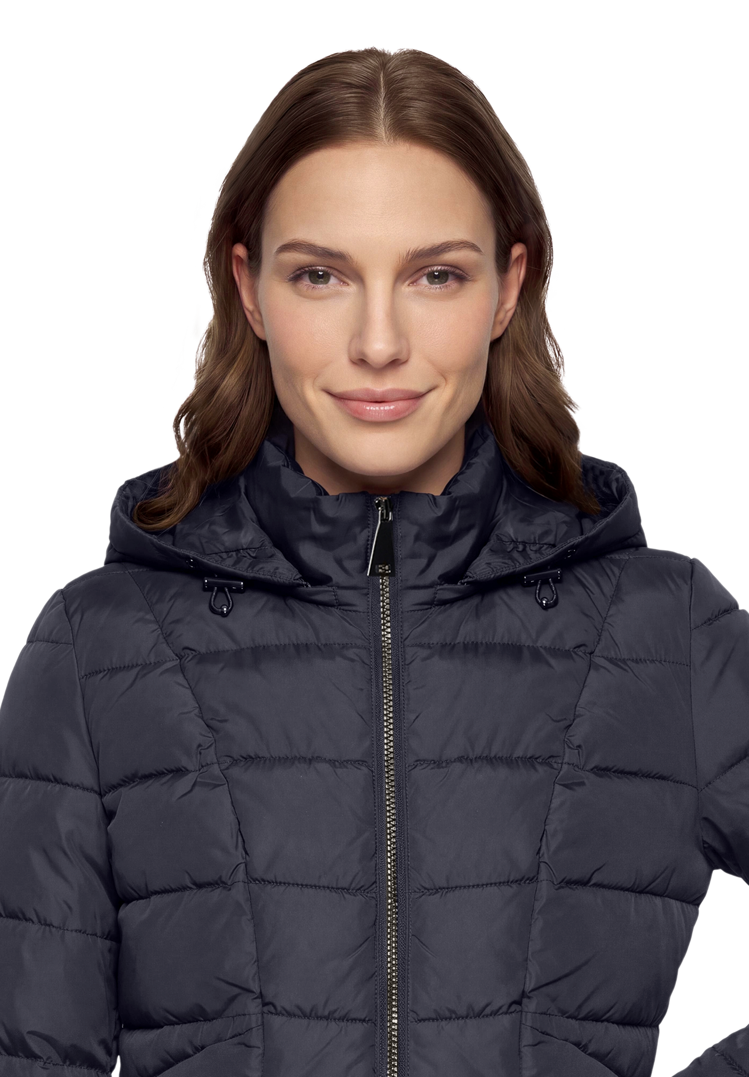 Betty Barclay Steppjacke mit Kapuze mit abnehmbarer Kapuze